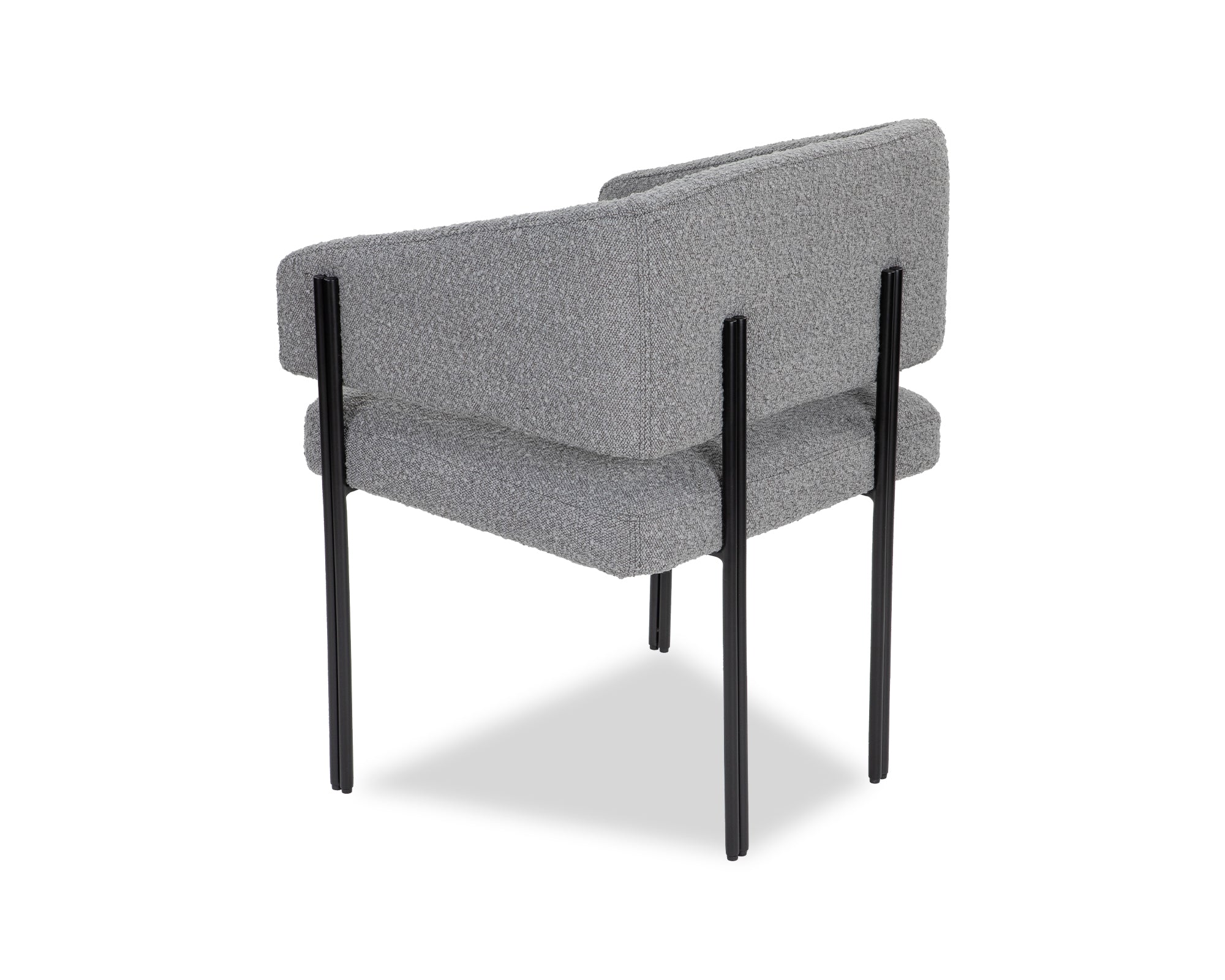 Tatler Dining Chair (S) - Boucle Grey