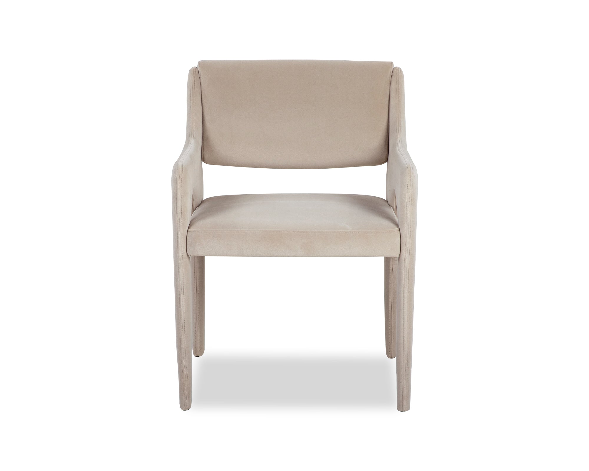 Godard Dining Chair - Kaster II Pebble Velvet
