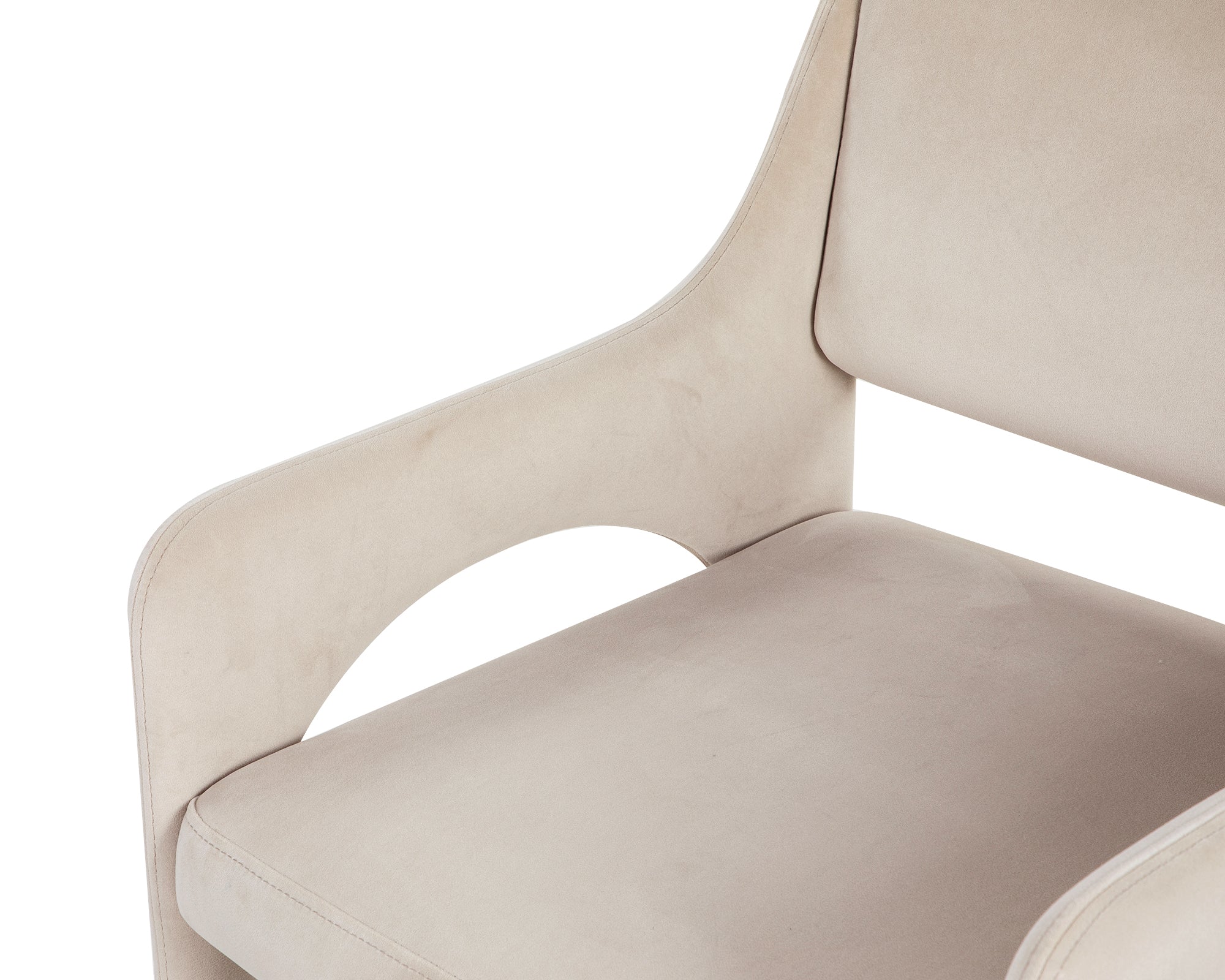 Godard Dining Chair - Kaster II Pebble Velvet