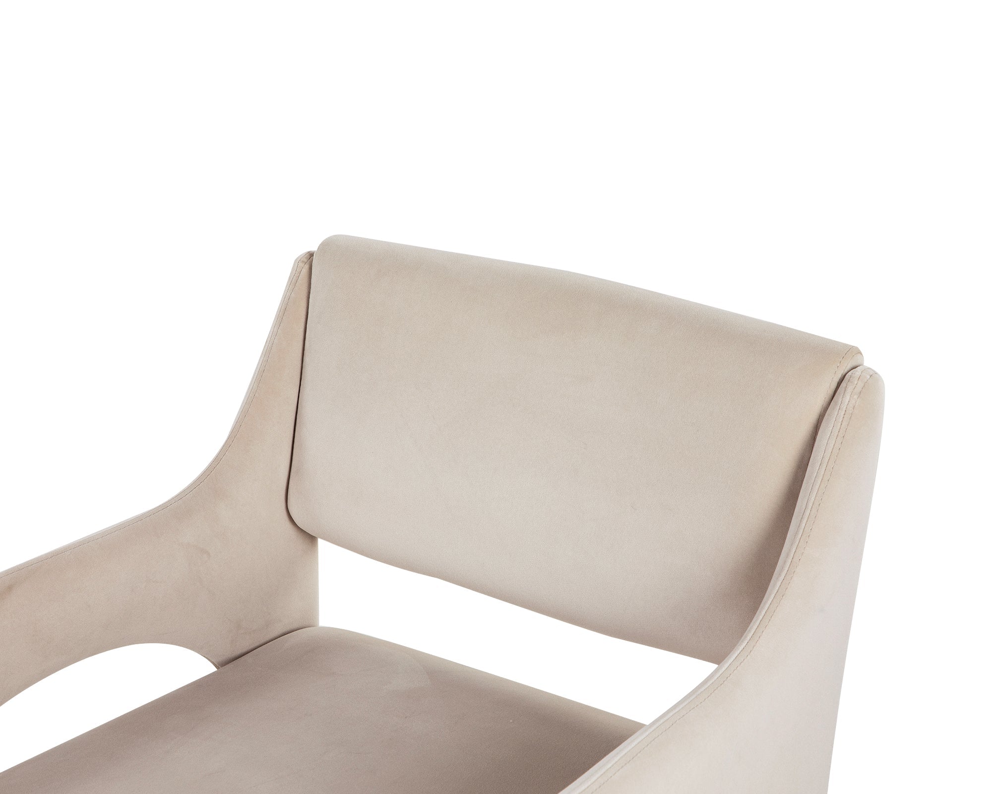 Godard Dining Chair - Kaster II Pebble Velvet