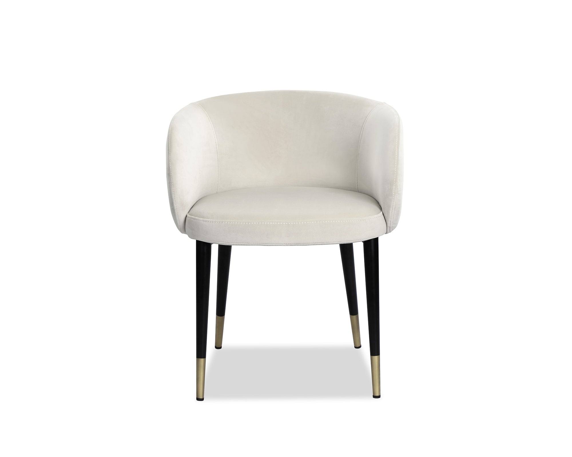 Ola Dining Chair - Kaster Pebble II Velvet