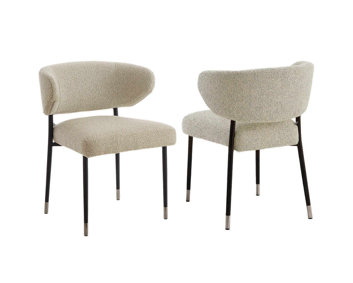 Donna Dining Chair (Set of 2) - Capella Sand