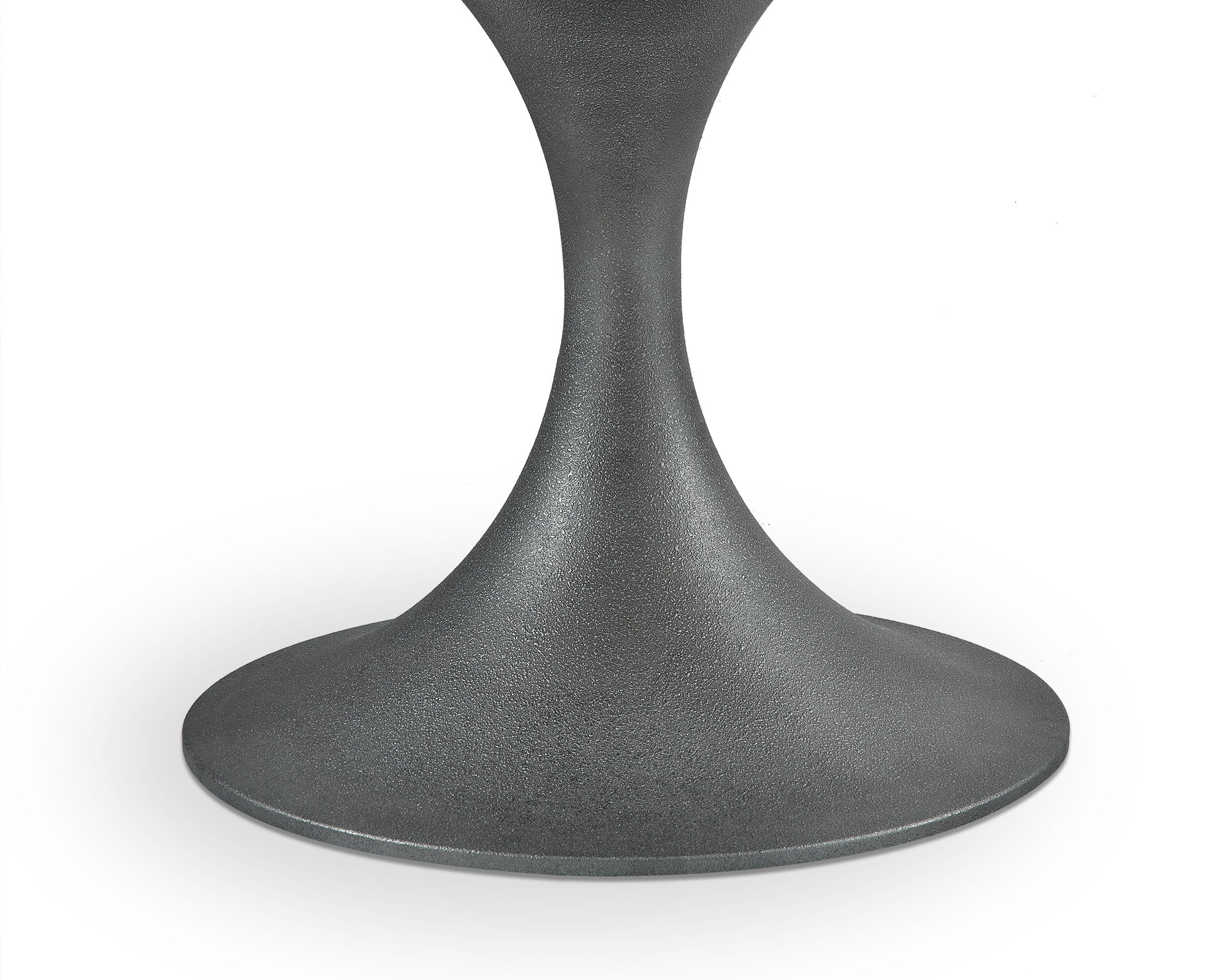 Stella Dining Table - Plata White Marble Effect & Patina Antique Silver