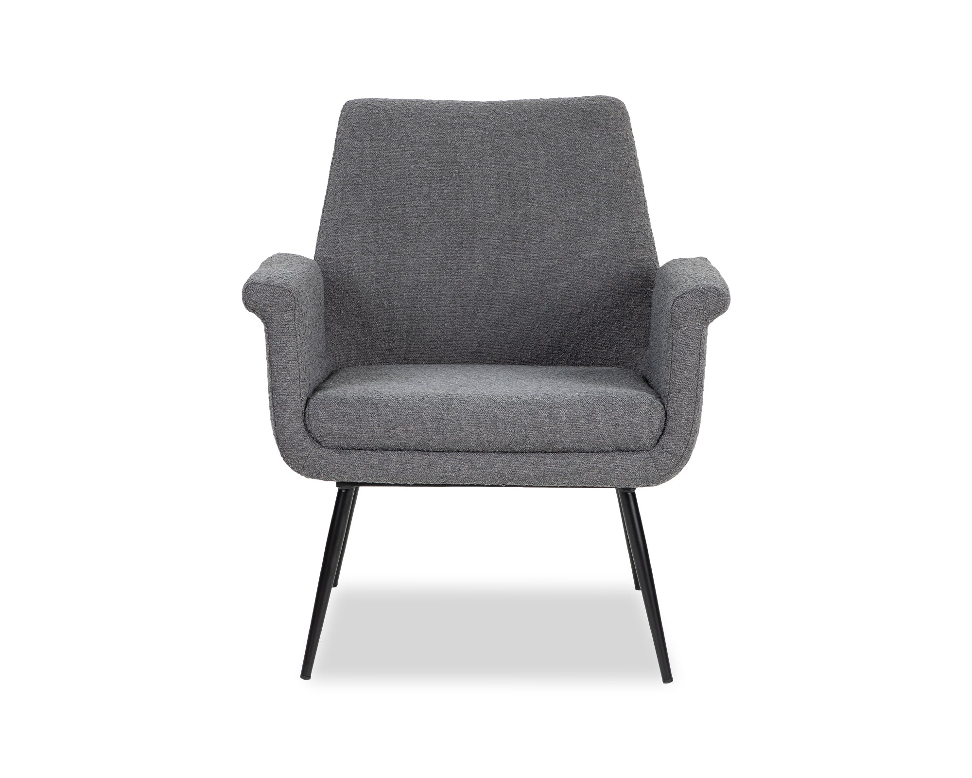 Fiore Occasional Chair - Boucle Graphic Grey