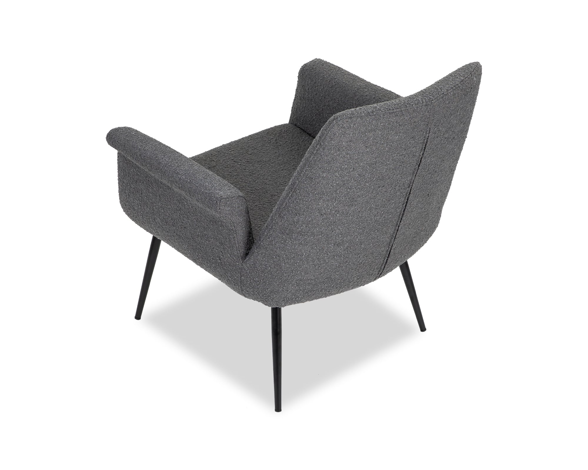 Fiore Occasional Chair - Boucle Graphic Grey
