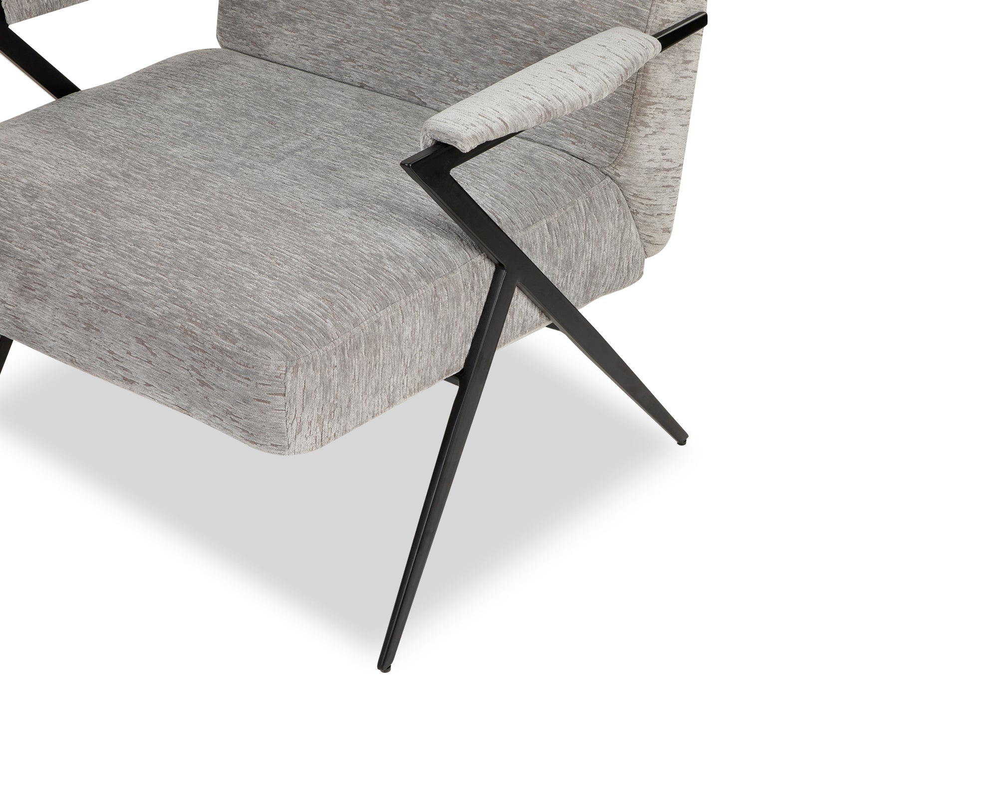 Ponti Occasional Chair - Vintage Silver