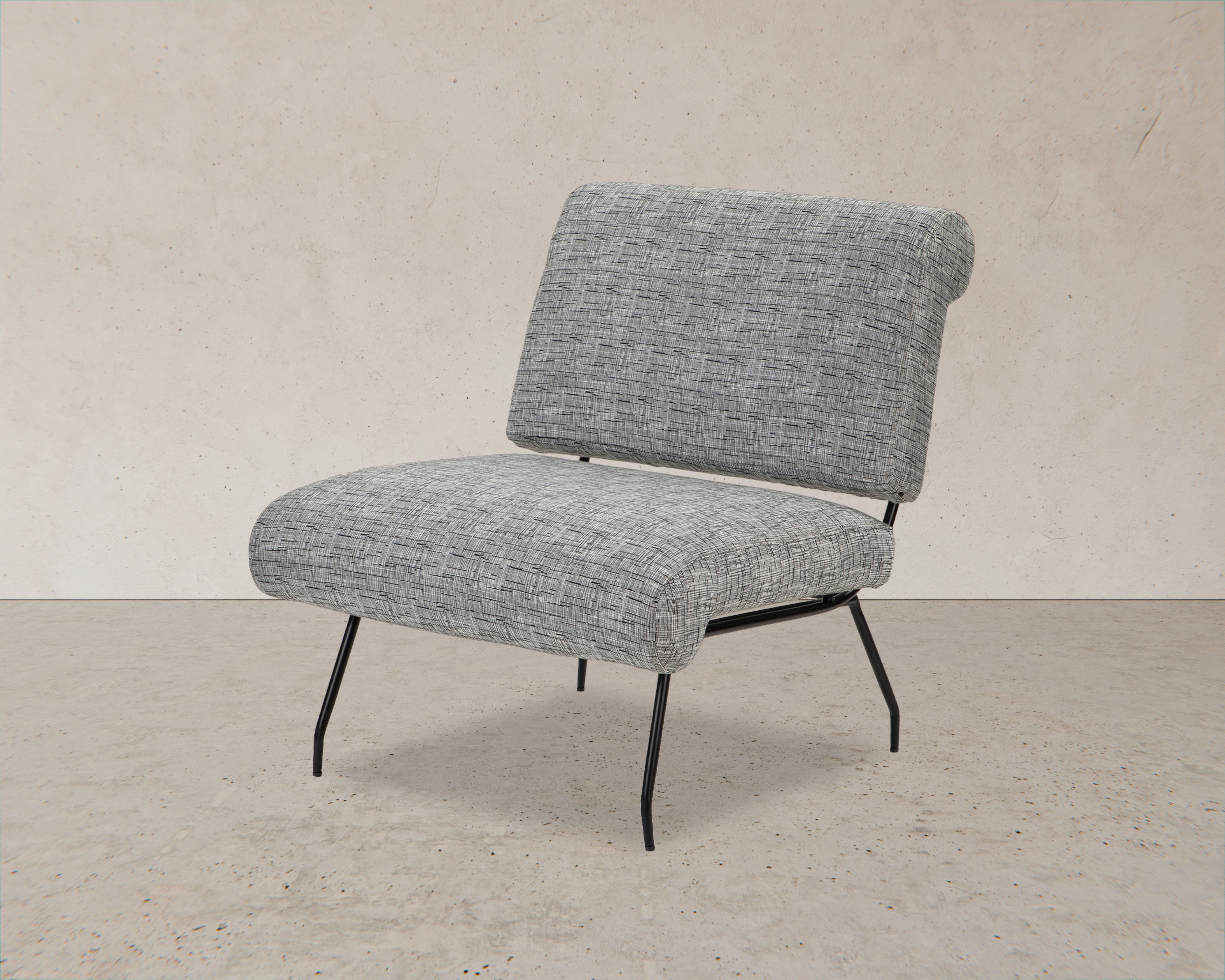 Abacus Occasional Chair - Artesan Black & White