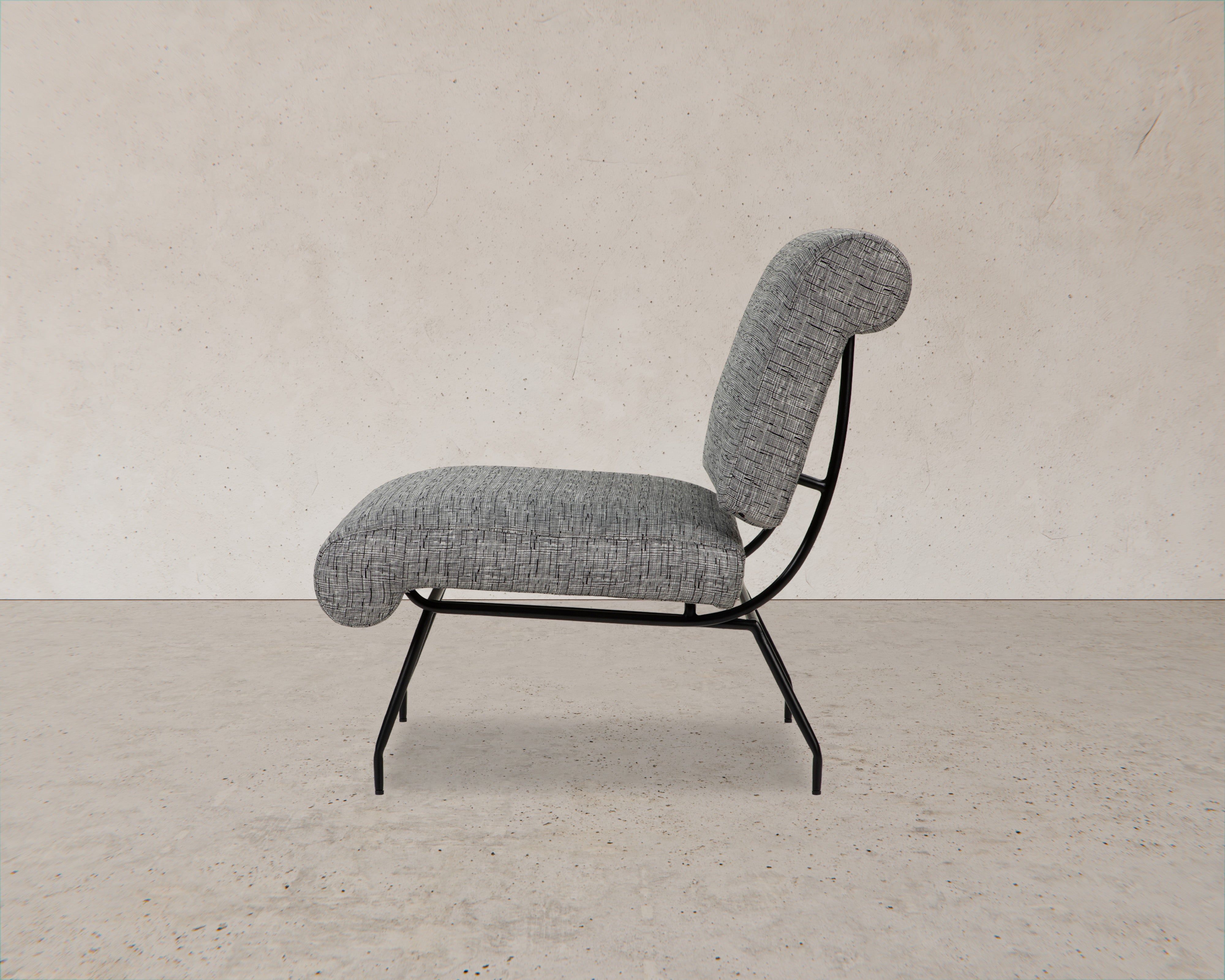 Abacus Occasional Chair - Artesan Black & White