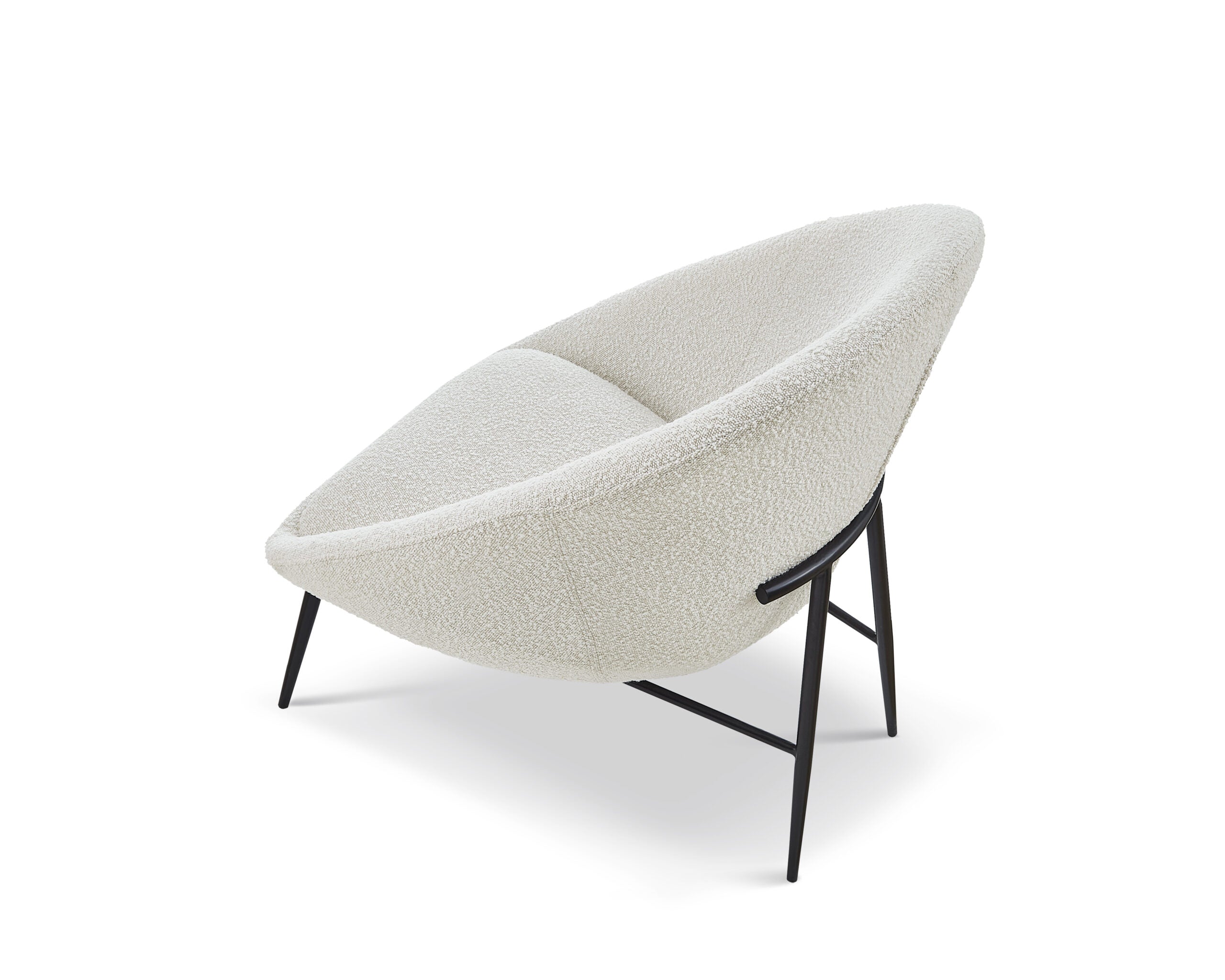Ovalo Occasional Chair - Boucle Sand