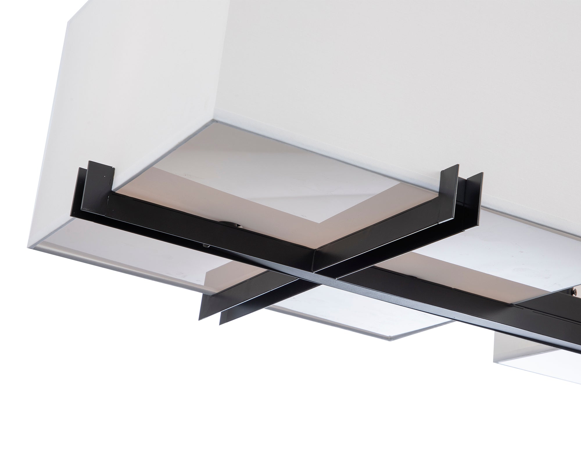 Cameron Pendant Lamp - Matt Black Metal