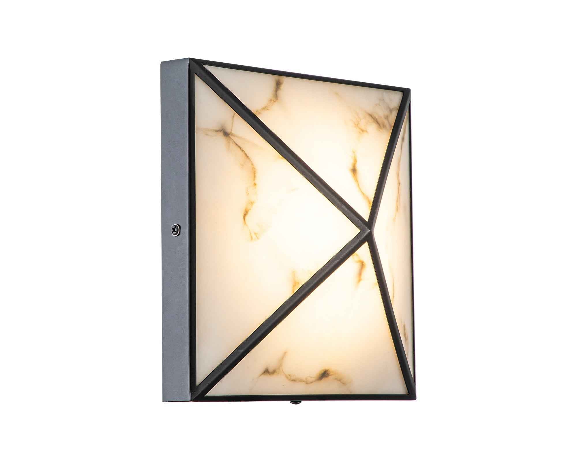 Abacus Wall Light - Faux Alabaster