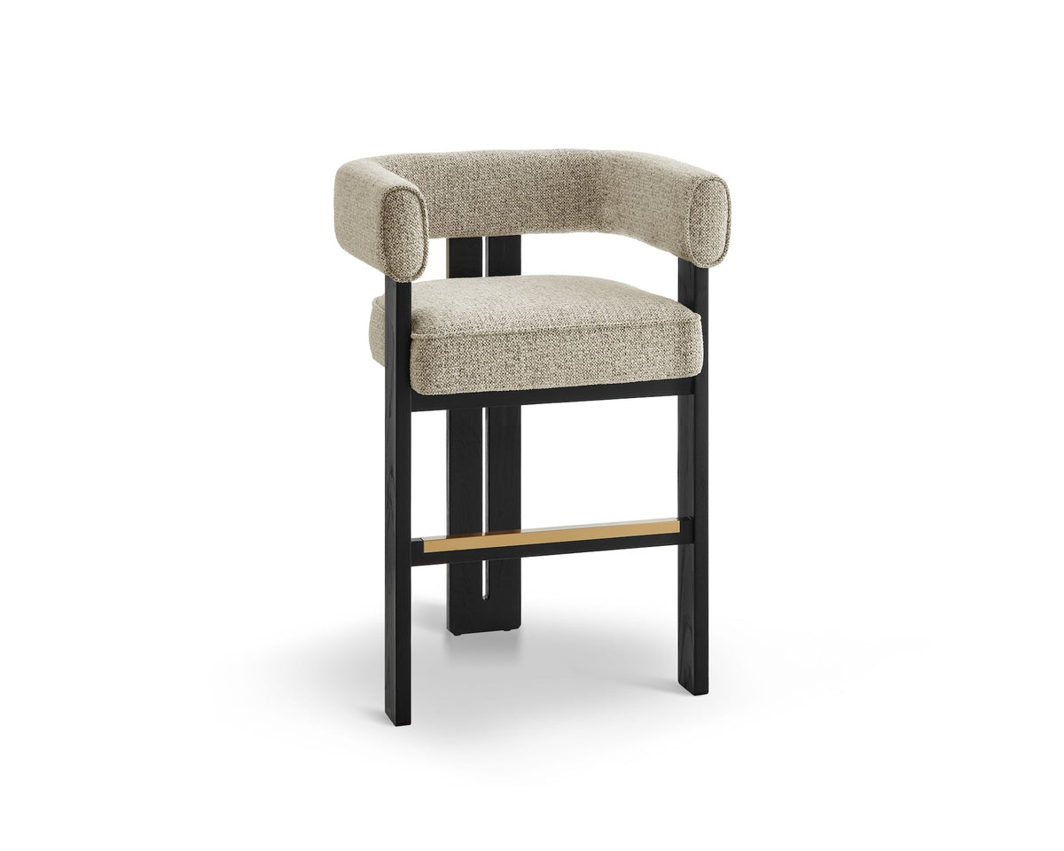Tilda Counter Stool - Colmer Silver Grain