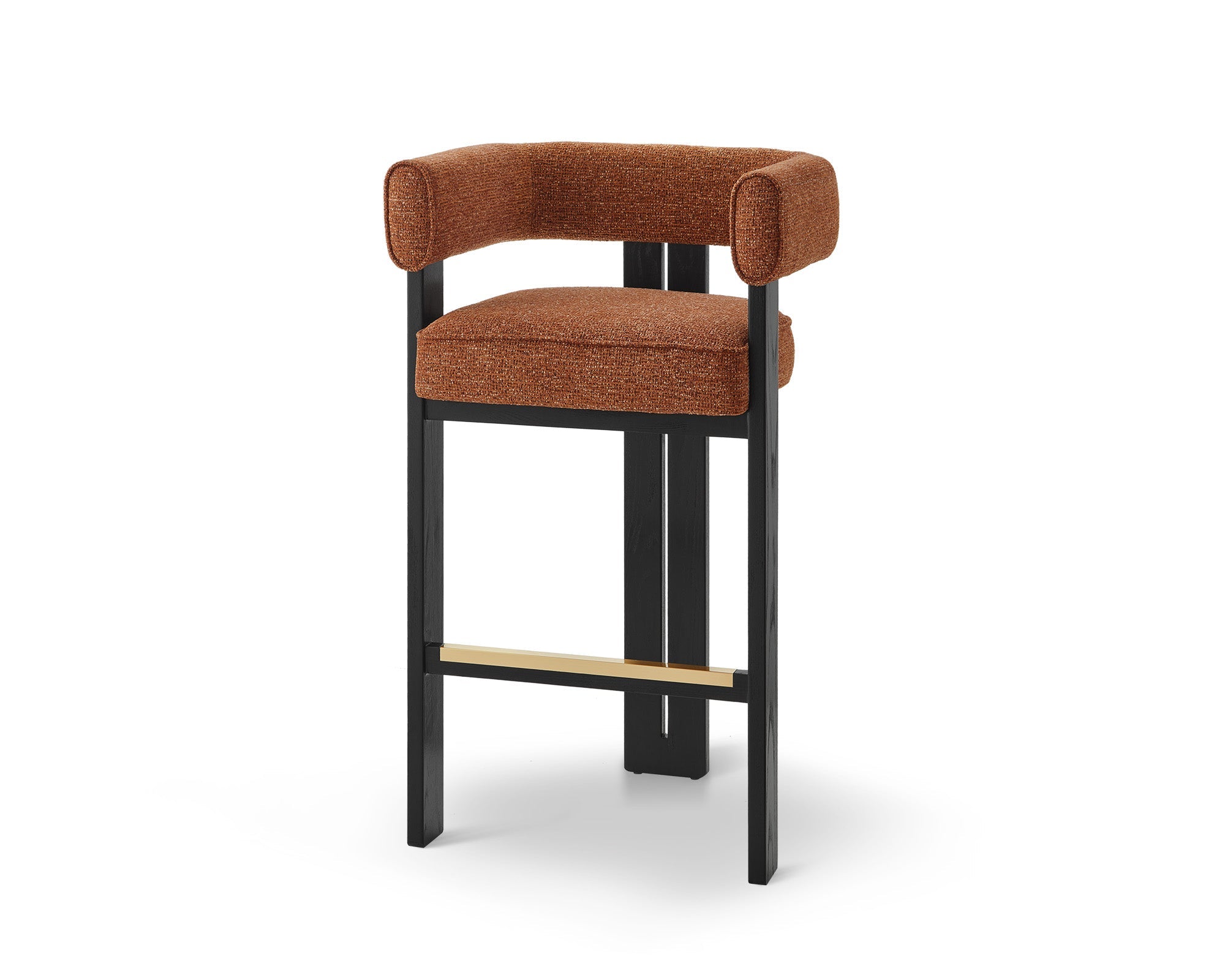Tilda Bar Stool - Bari Chestnut Red