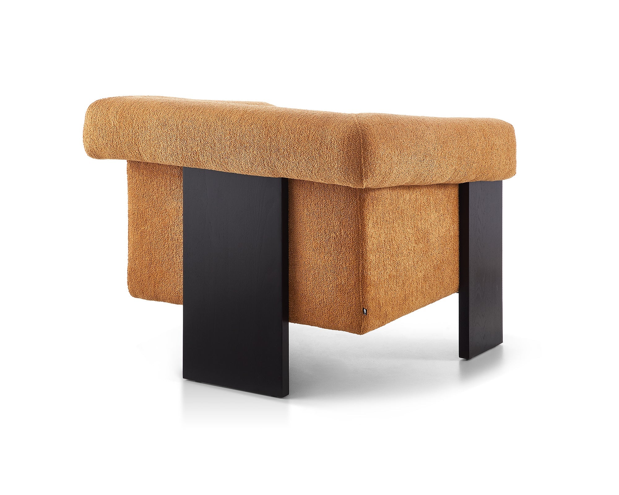 Maplin Occasional Chair - Lander Ochre/Matt black