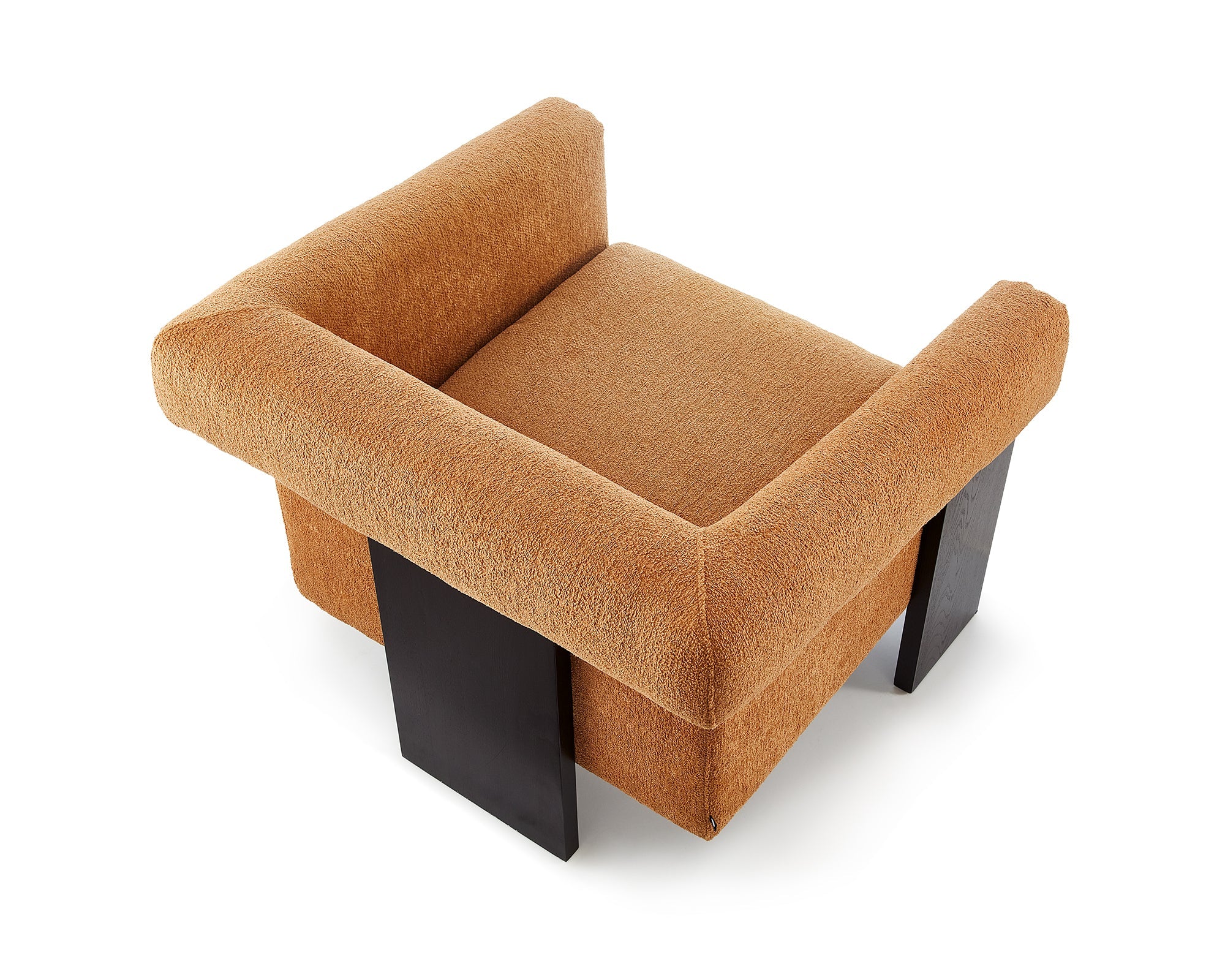 Maplin Occasional Chair - Lander Ochre/Matt black