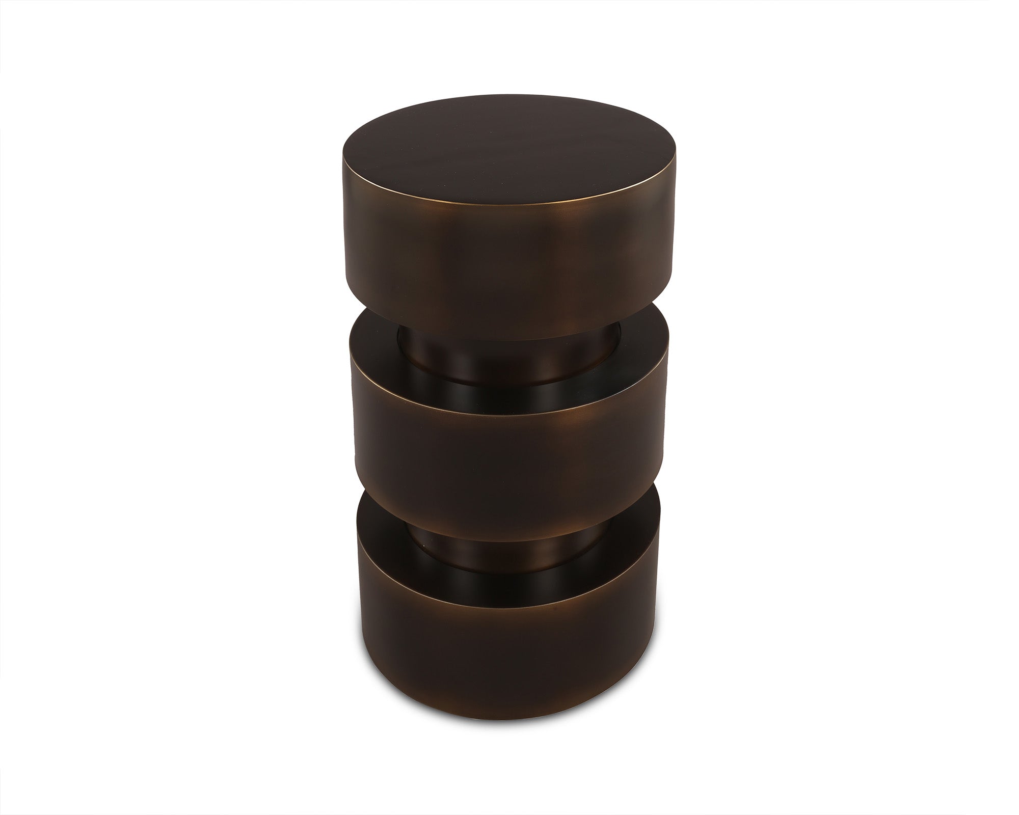 Gascon Side Table - Dark Bronze