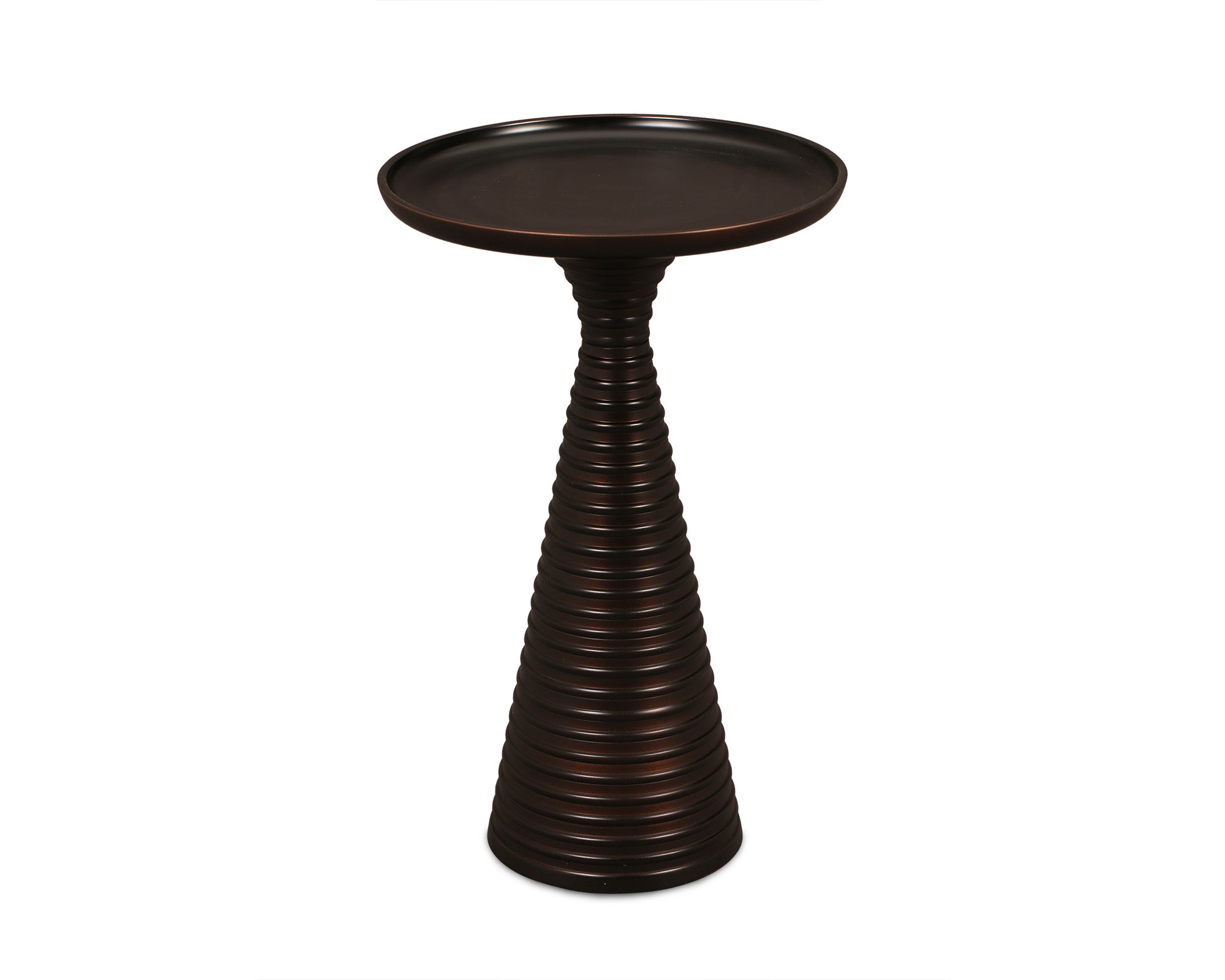 Othelo Side Table (set of 2) - Painted Dark Bronze