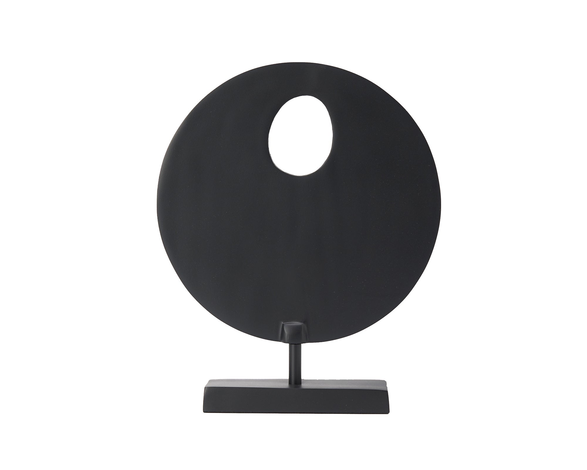 Panton Sculpture - Black Metal