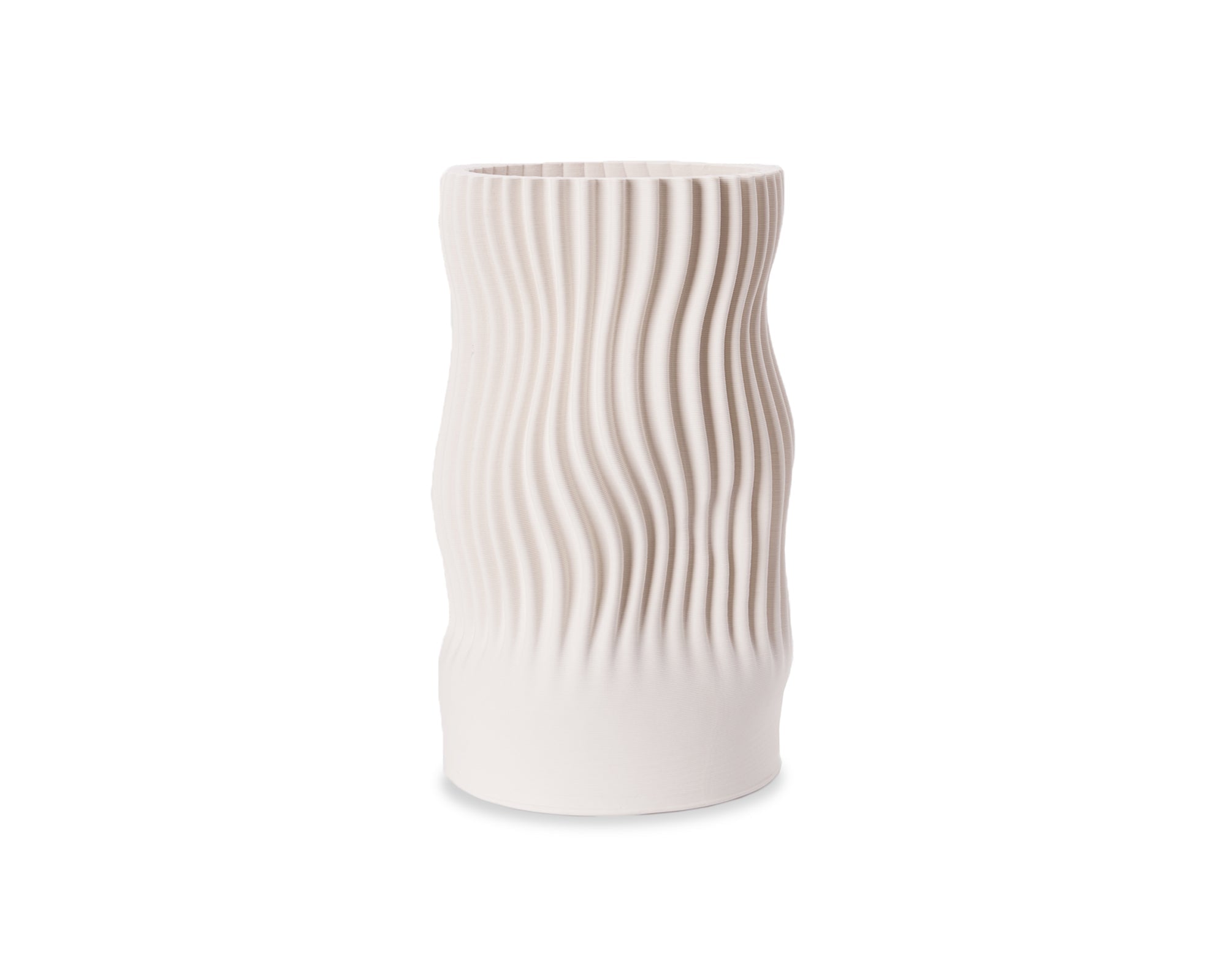 Imera Ceramic Vase - White