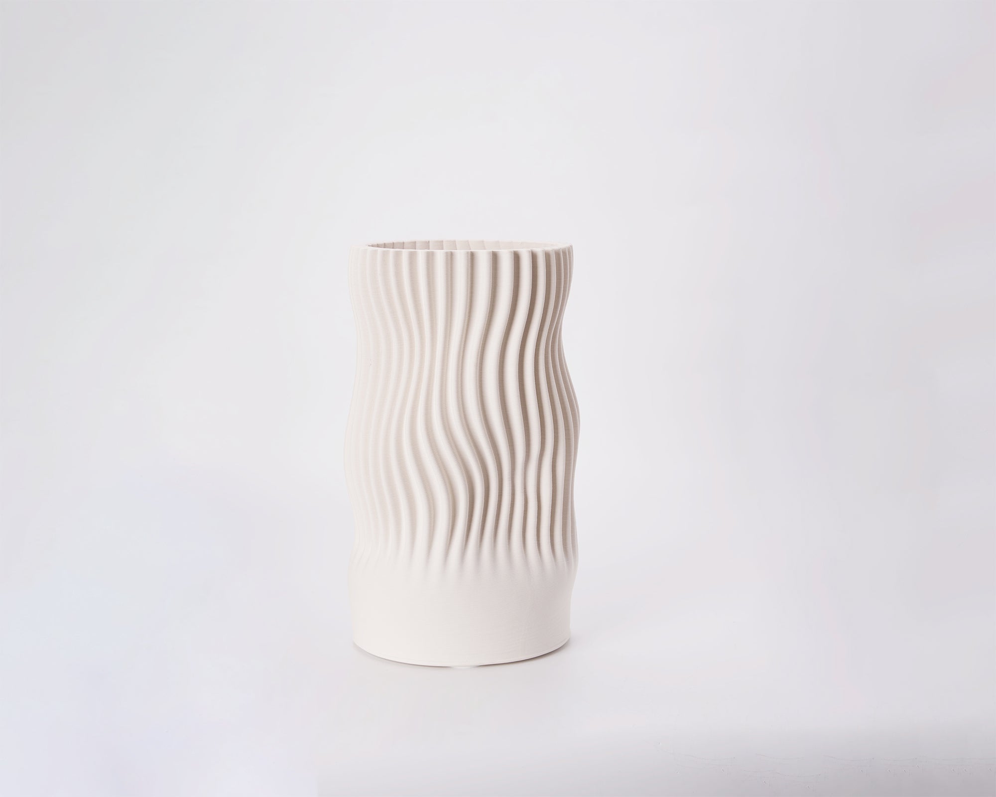 Imera Ceramic Vase - White