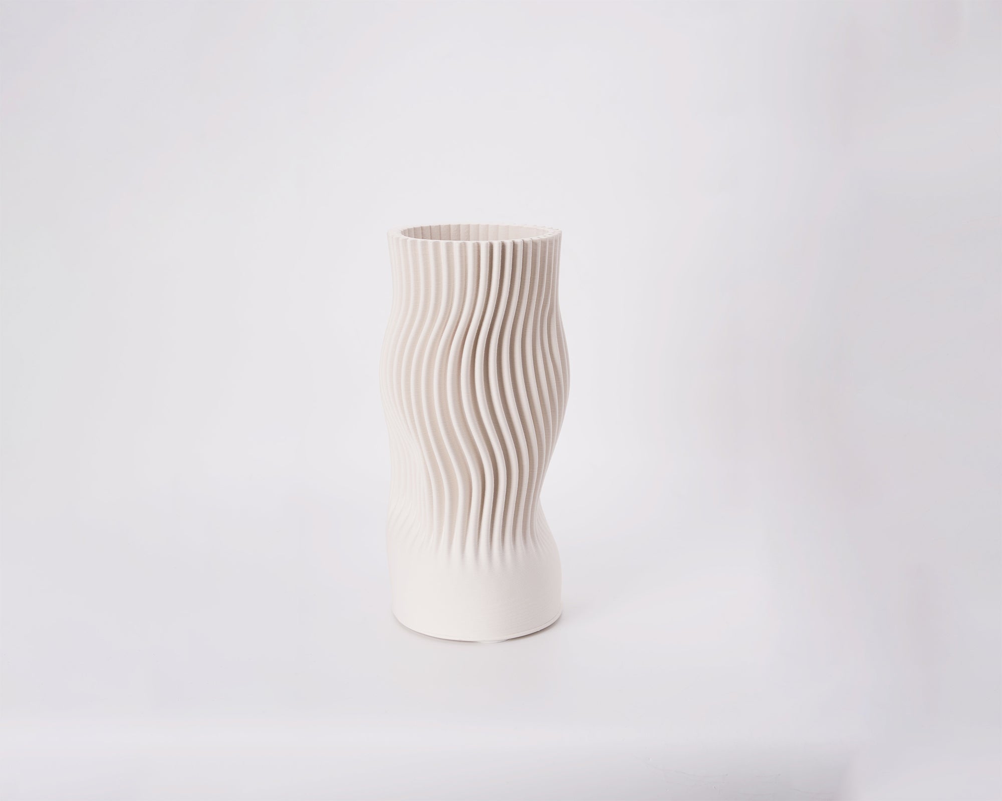 Imera Ceramic Vase - White