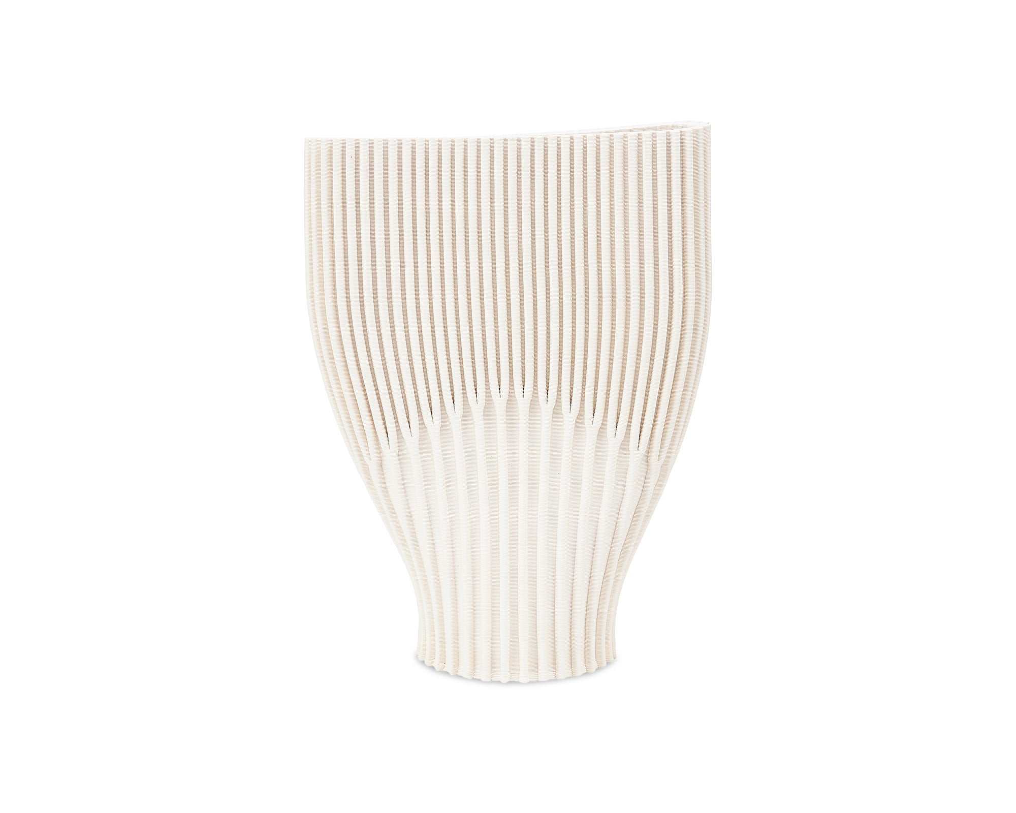 Carreto Ceramic Vase - White