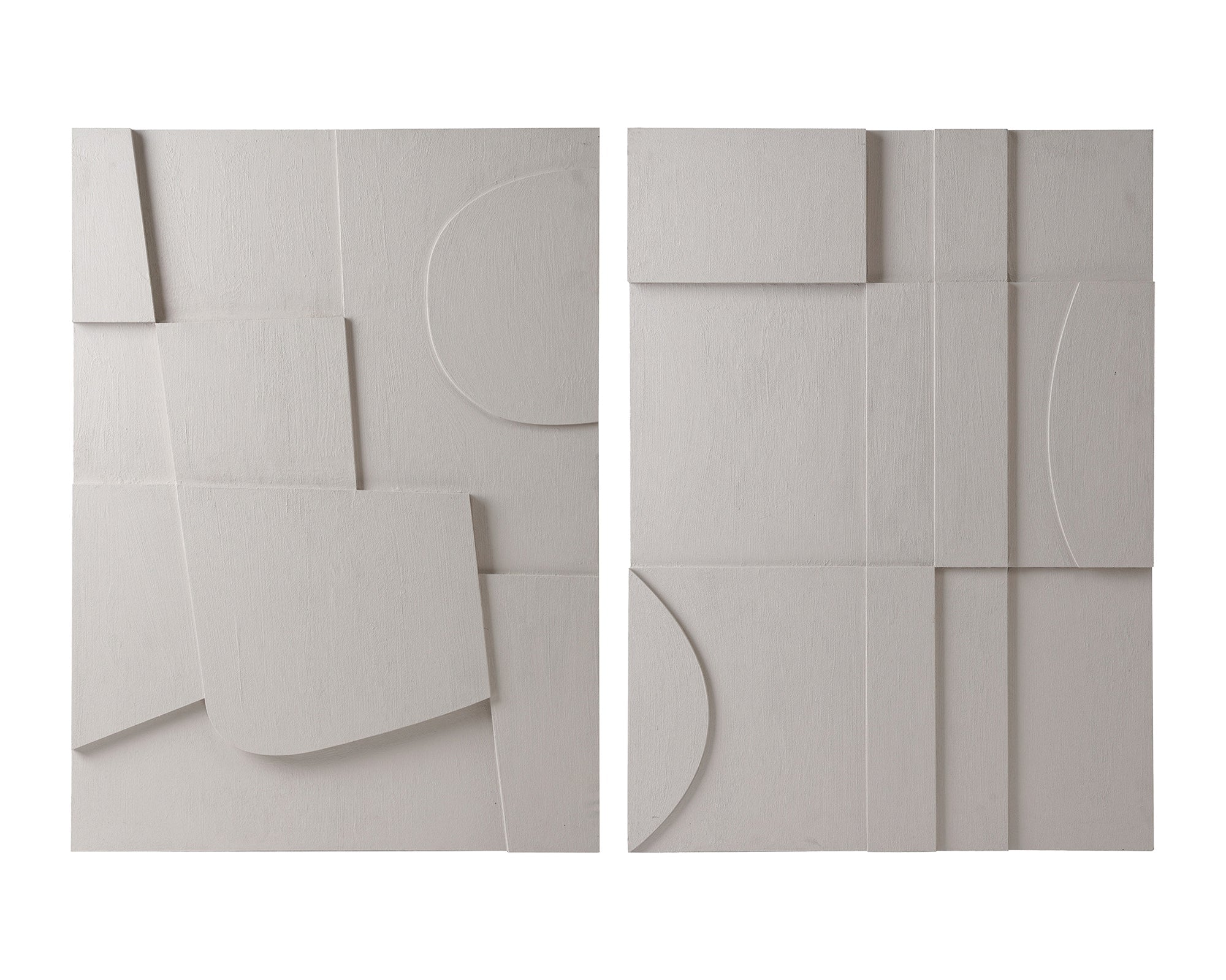 Cottara I Painting - White