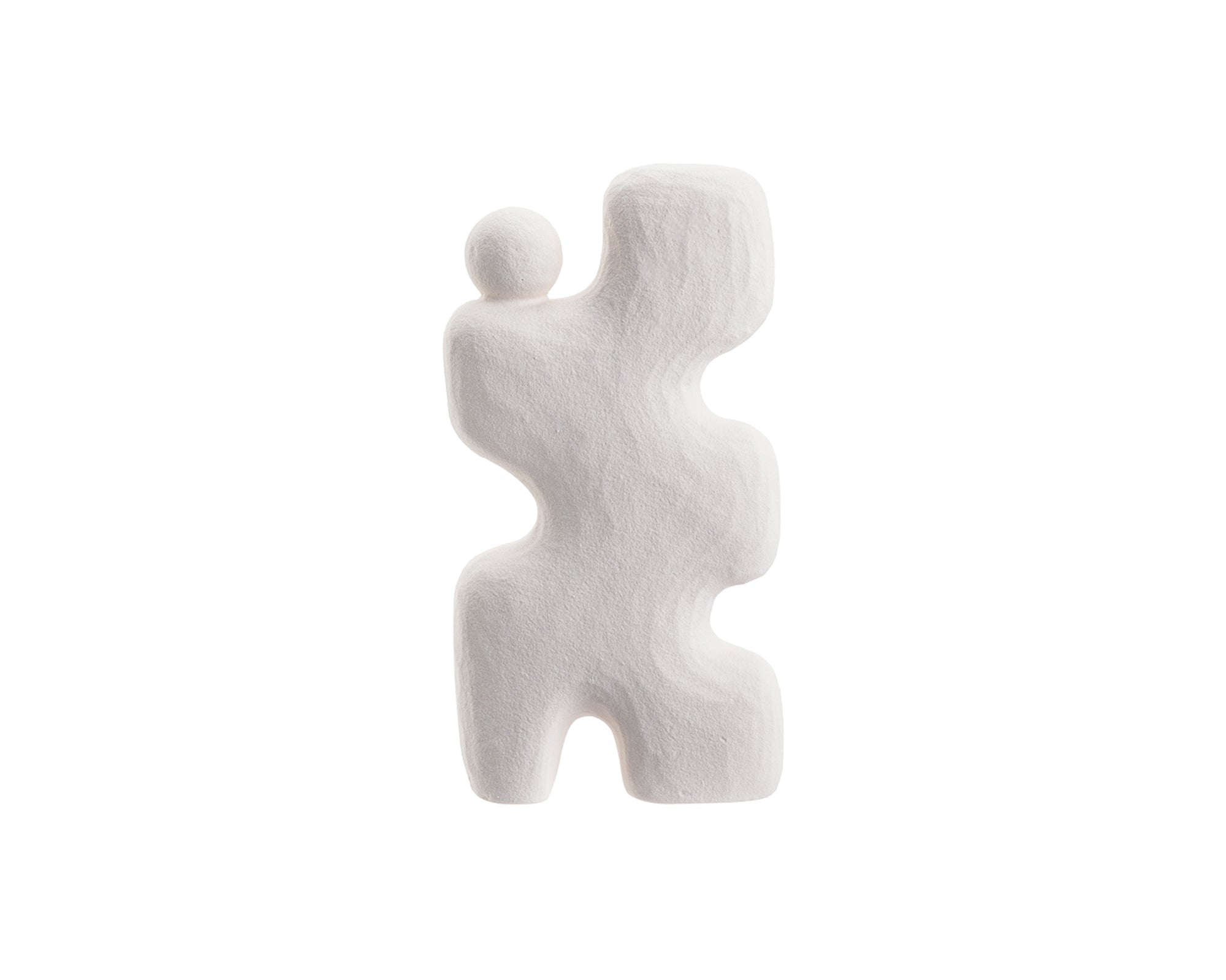 Zion Sculpture - White Ceramic