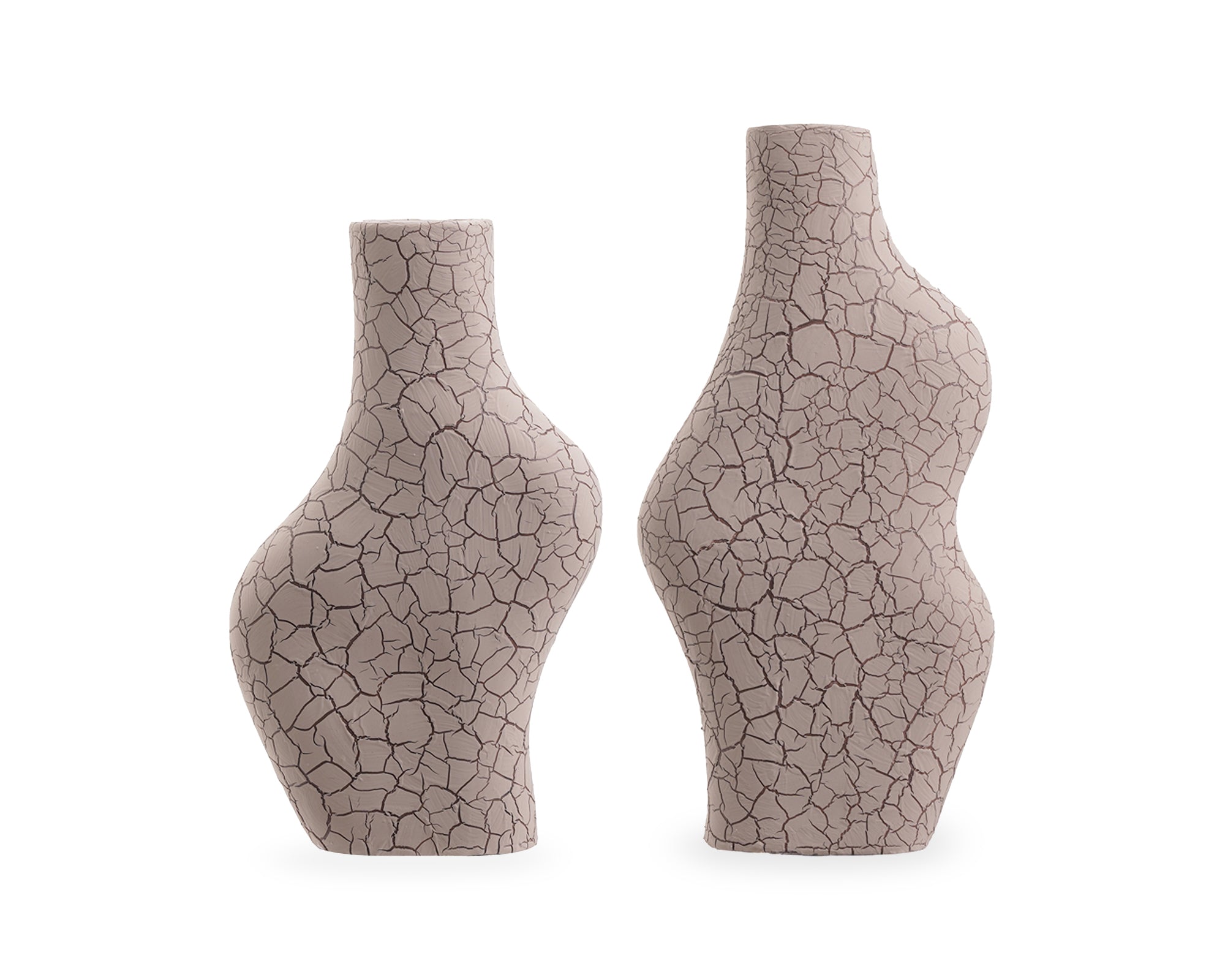 Marni Ceramic Vase Large - Taupe