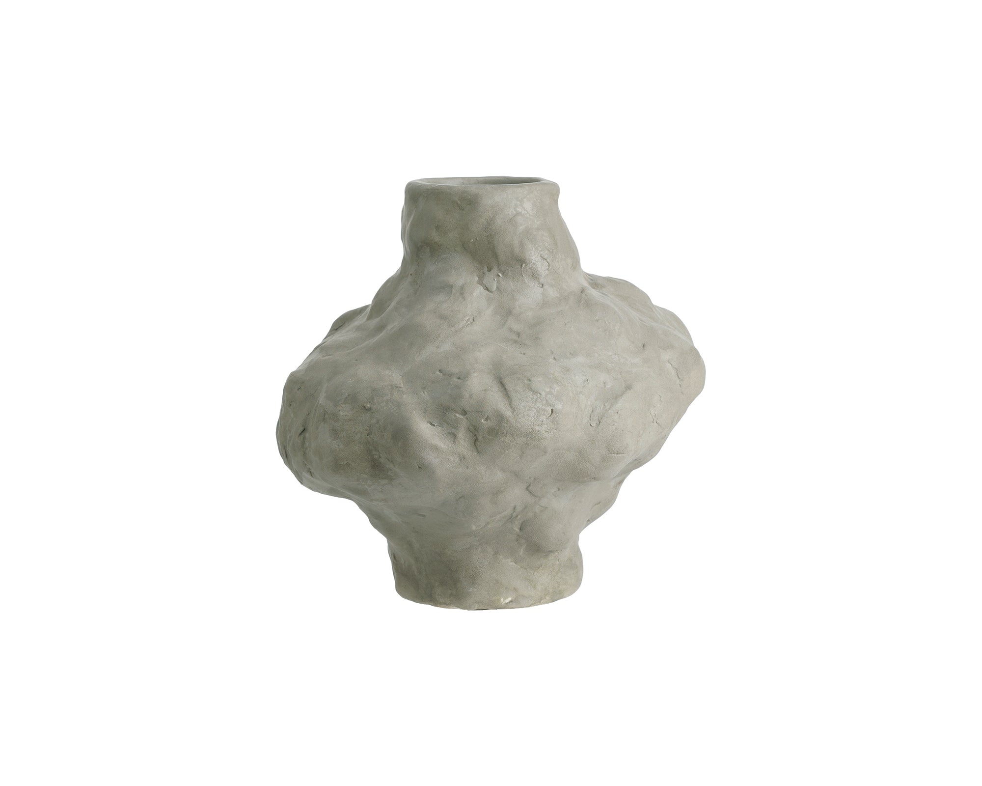 Layton Ceramic Vase - Greyish Green