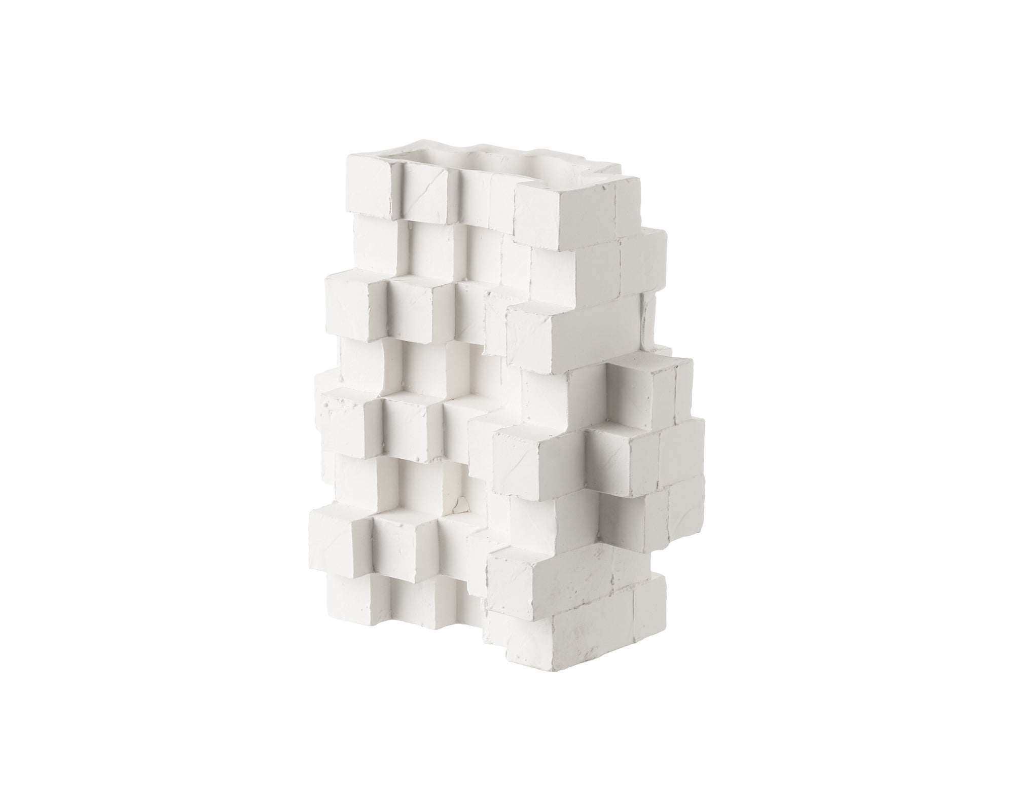 Bloc Ceramic Vase - White