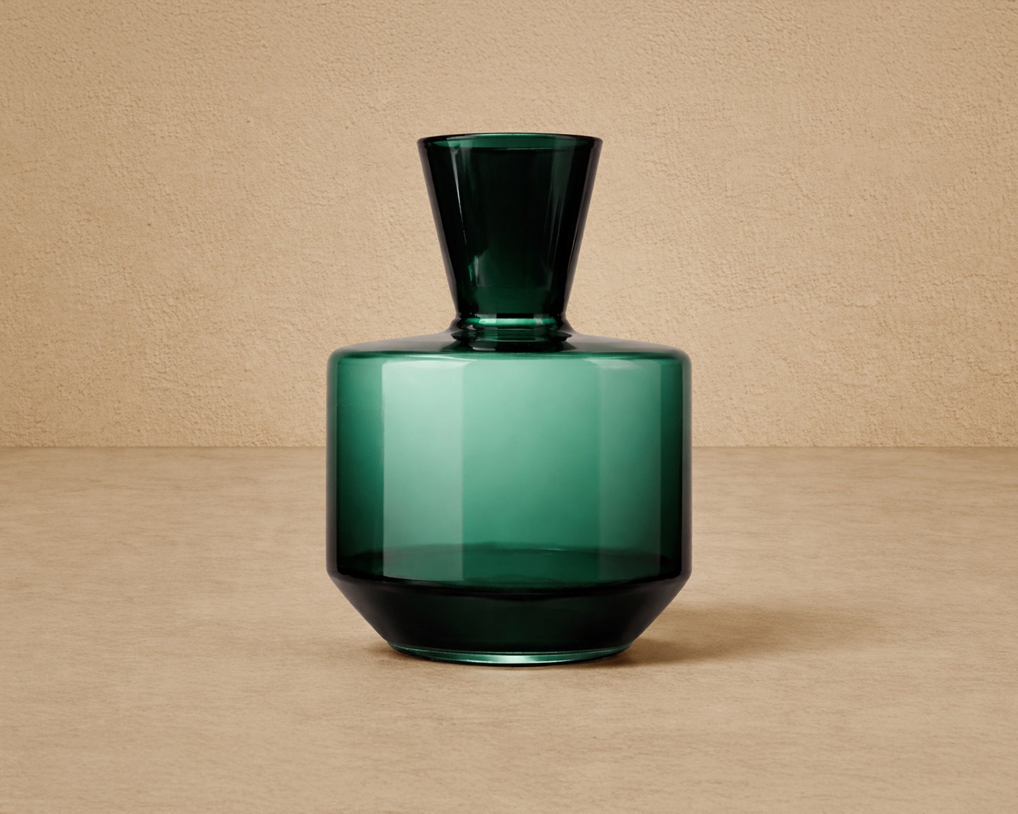 Marenzo Large Vase - Green Glass