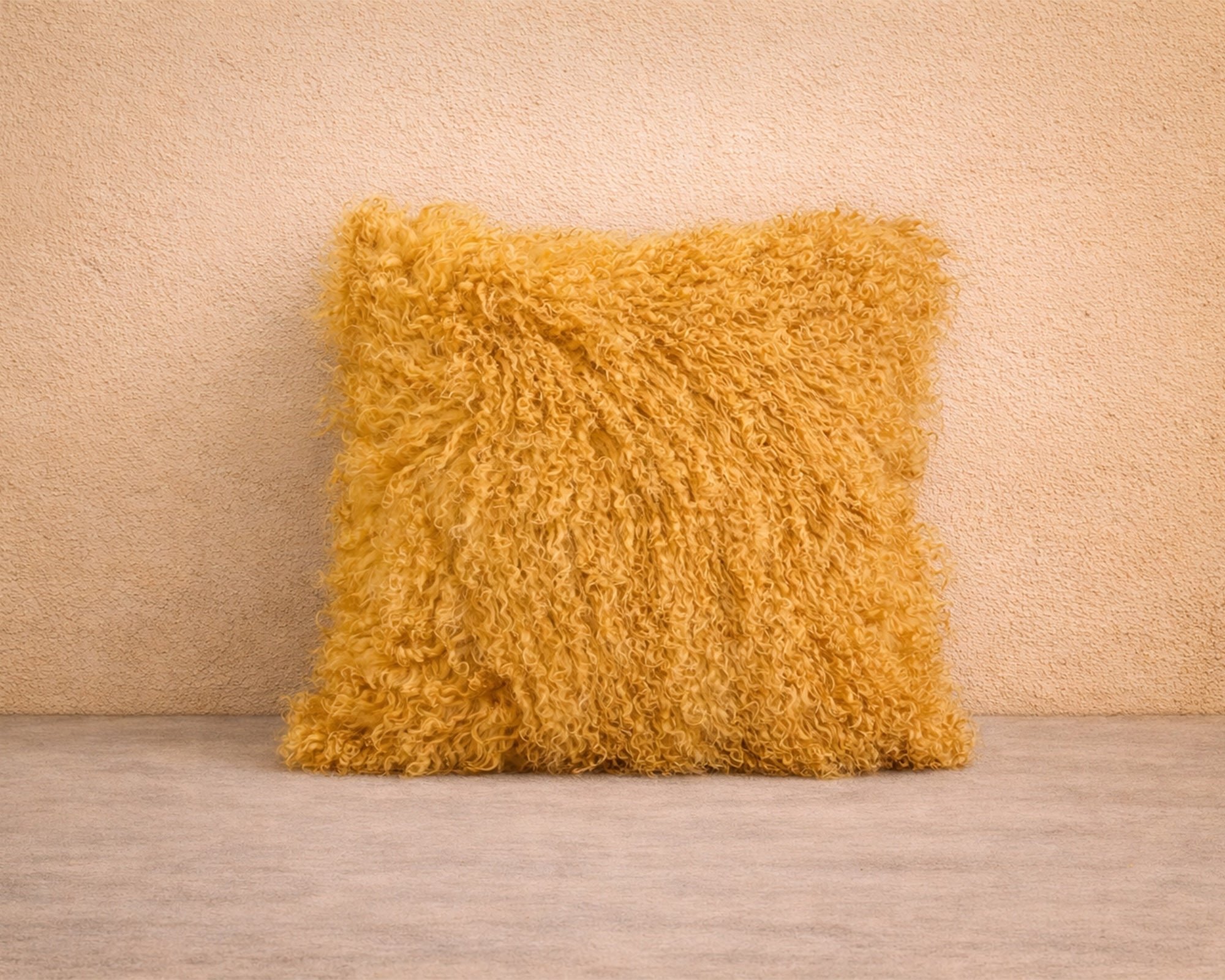 Ametra Pillow - Warm Mustard