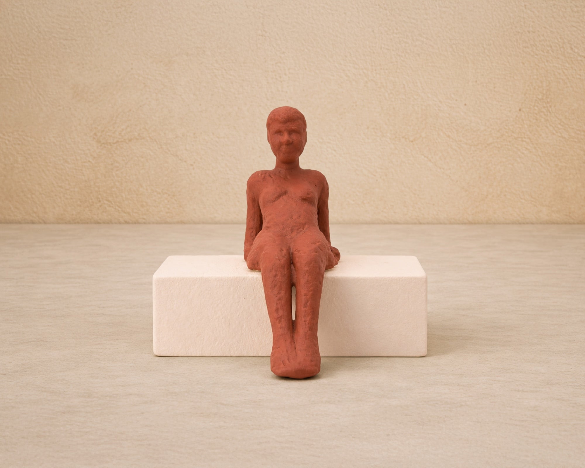 Olivaro Sculpture - Terracotta Ceramic