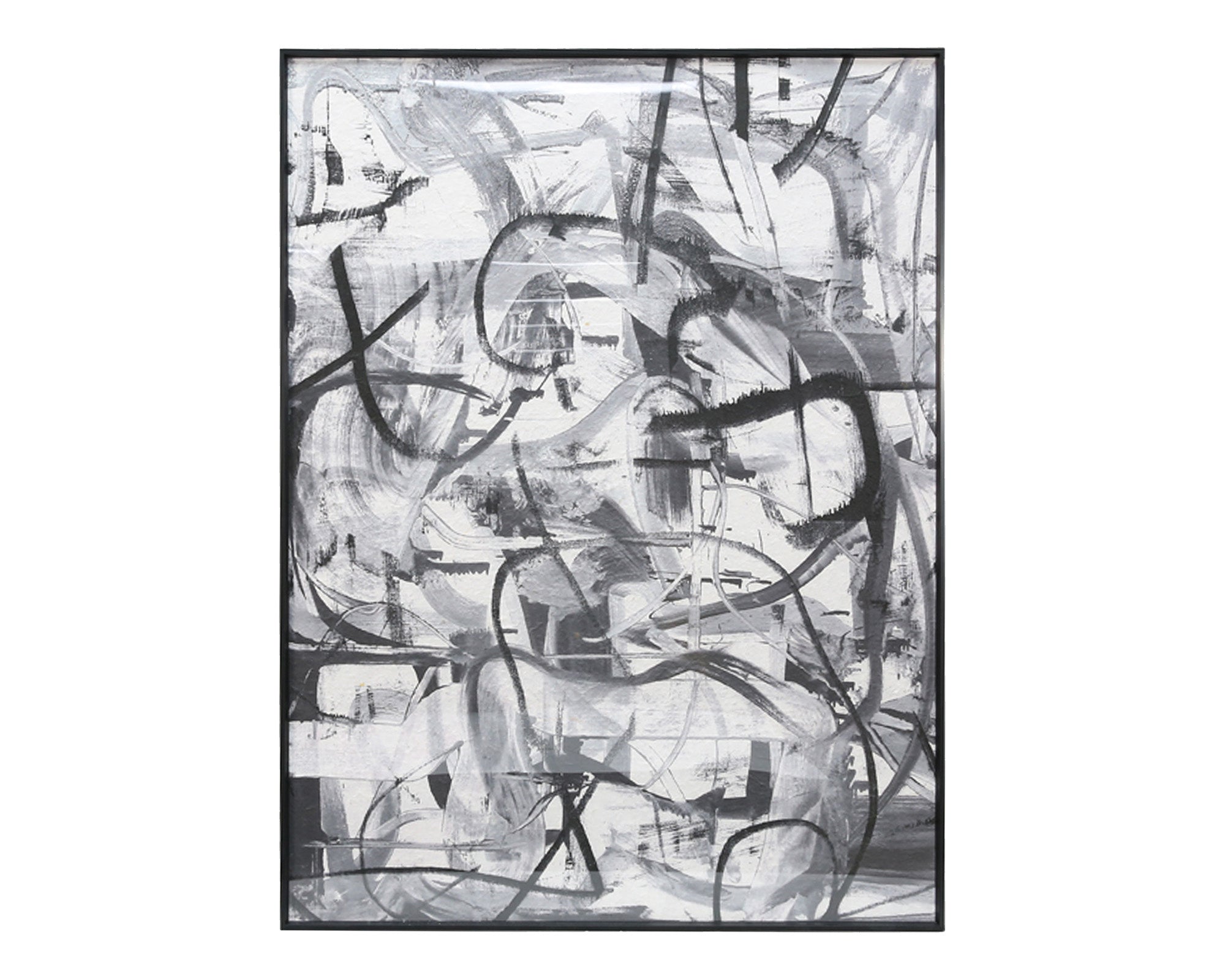 Graphite Print - Black and Grey