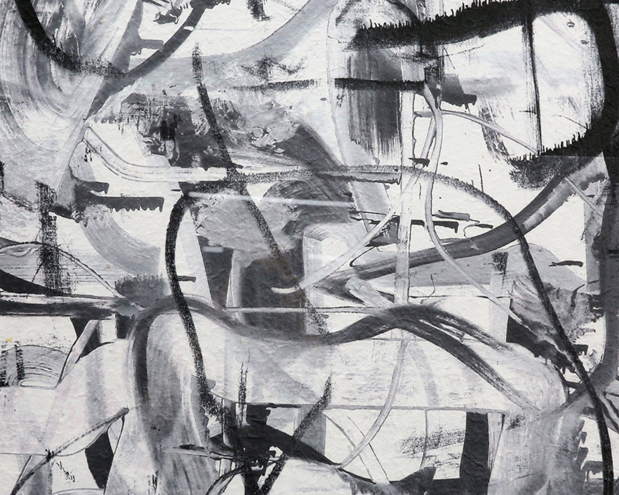 Graphite Print - Black and Grey