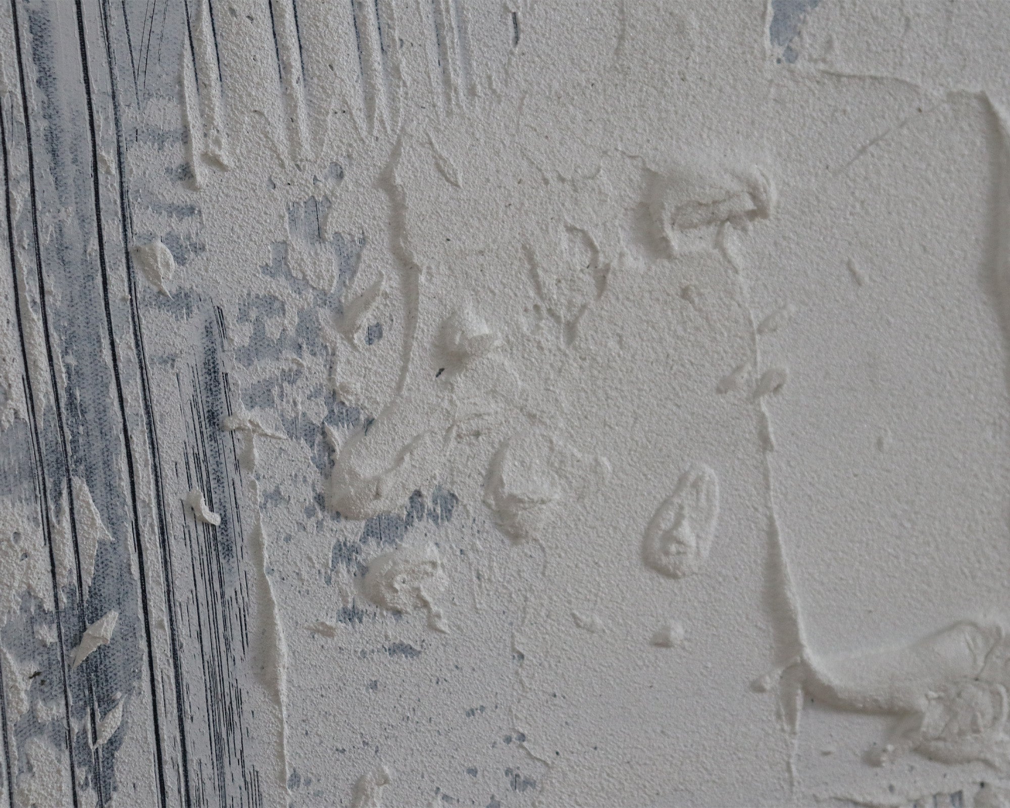 Yarcha Oil Painting - Grey and White