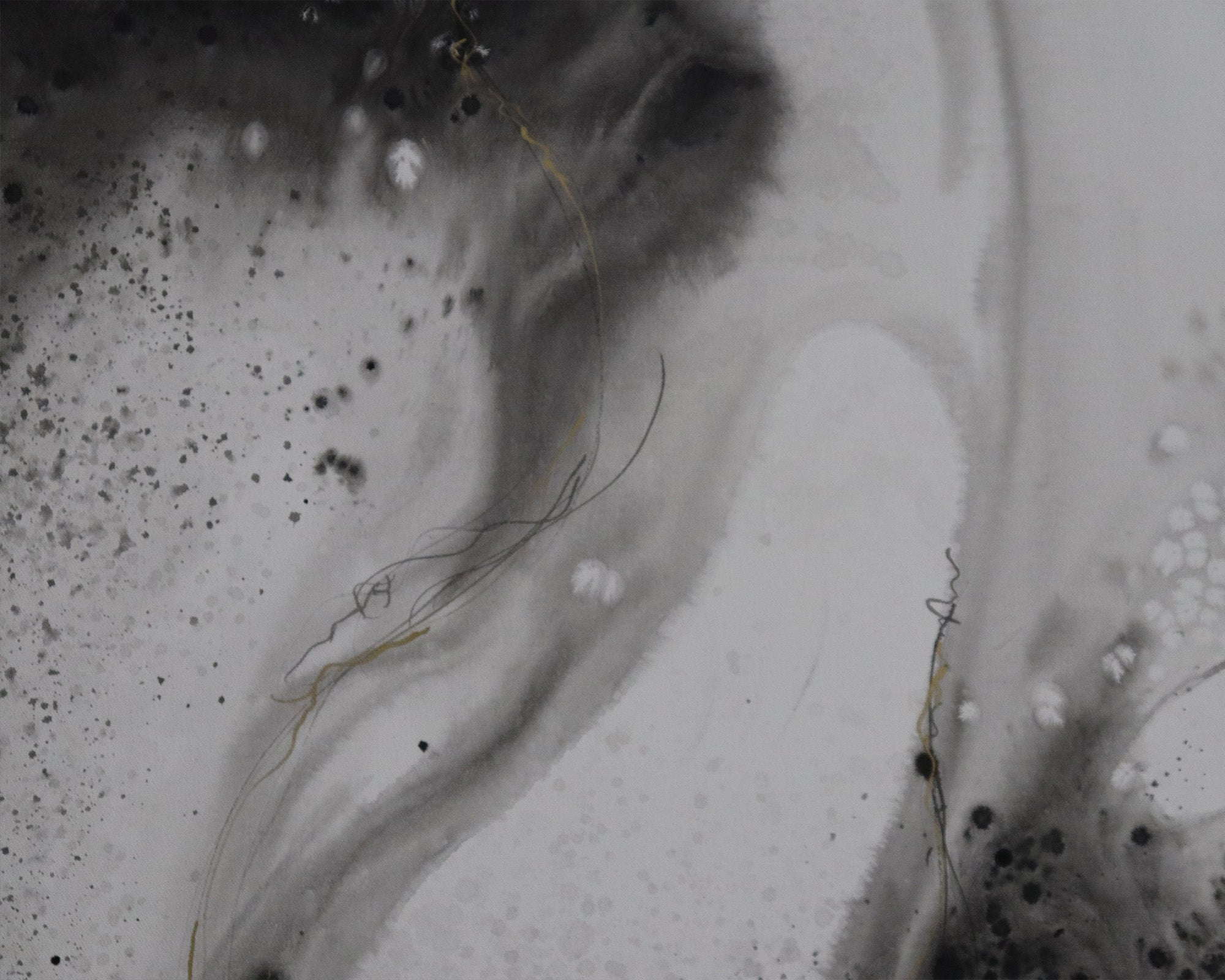 Reid Oil Painting - Black and Grey