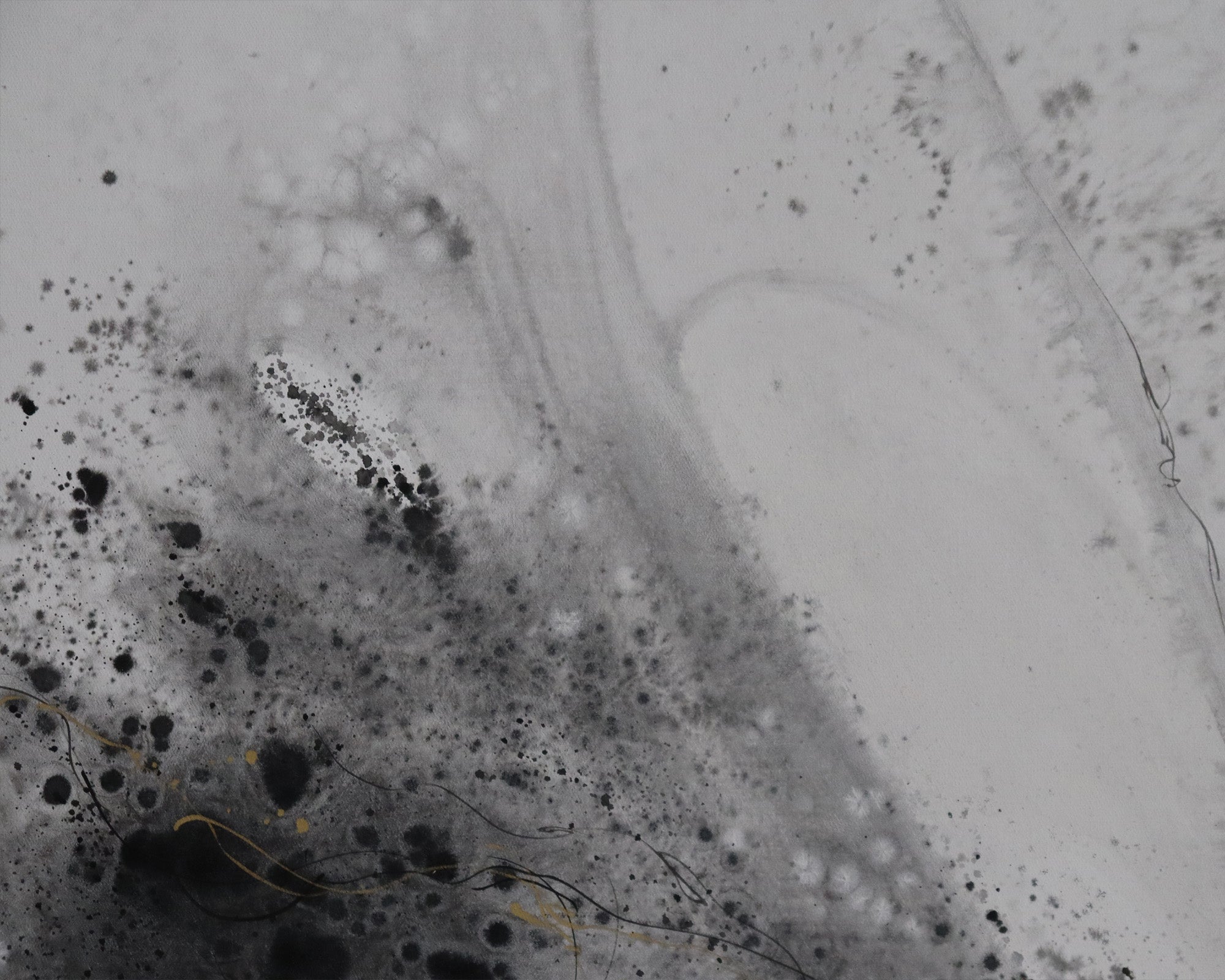 Reid Oil Painting - Black and Grey