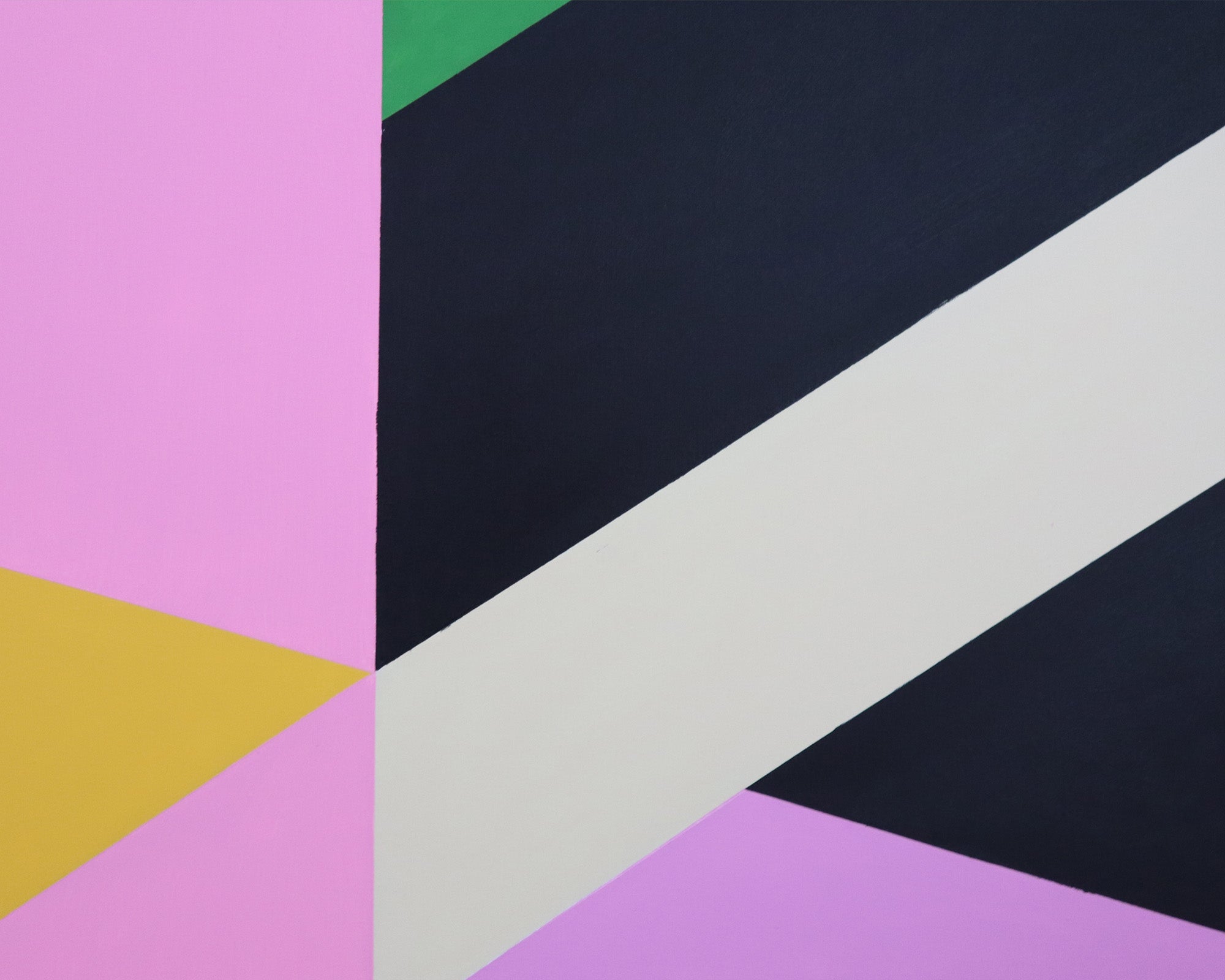 Zultanite Oil Painting - Pink, Blue, Green, Blue and Orange