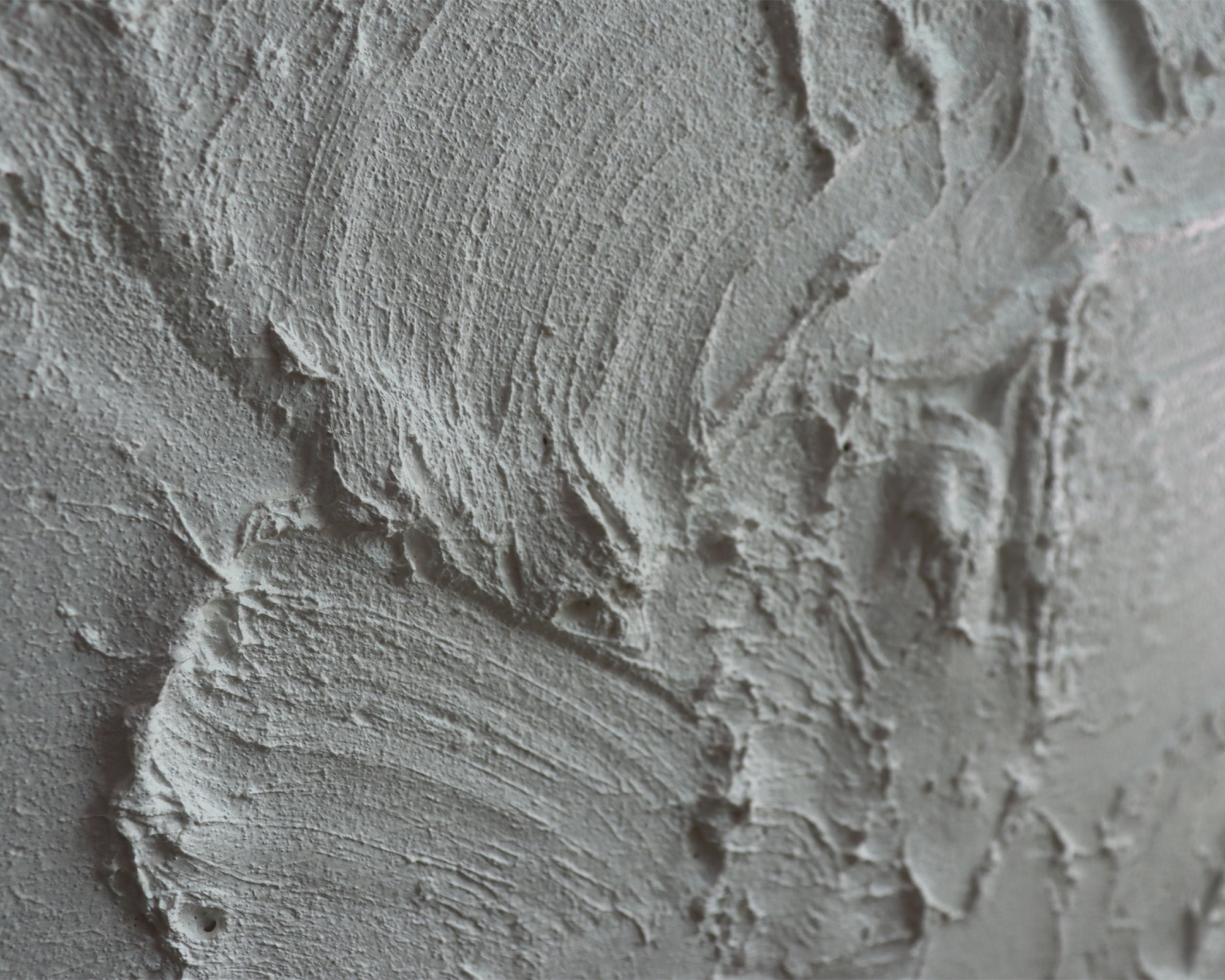 Kaolin Oil Painting - White and Cream