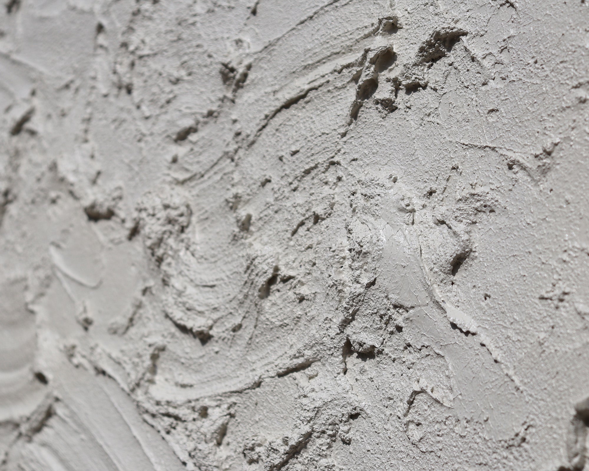 Kaolin Oil Painting - White and Cream