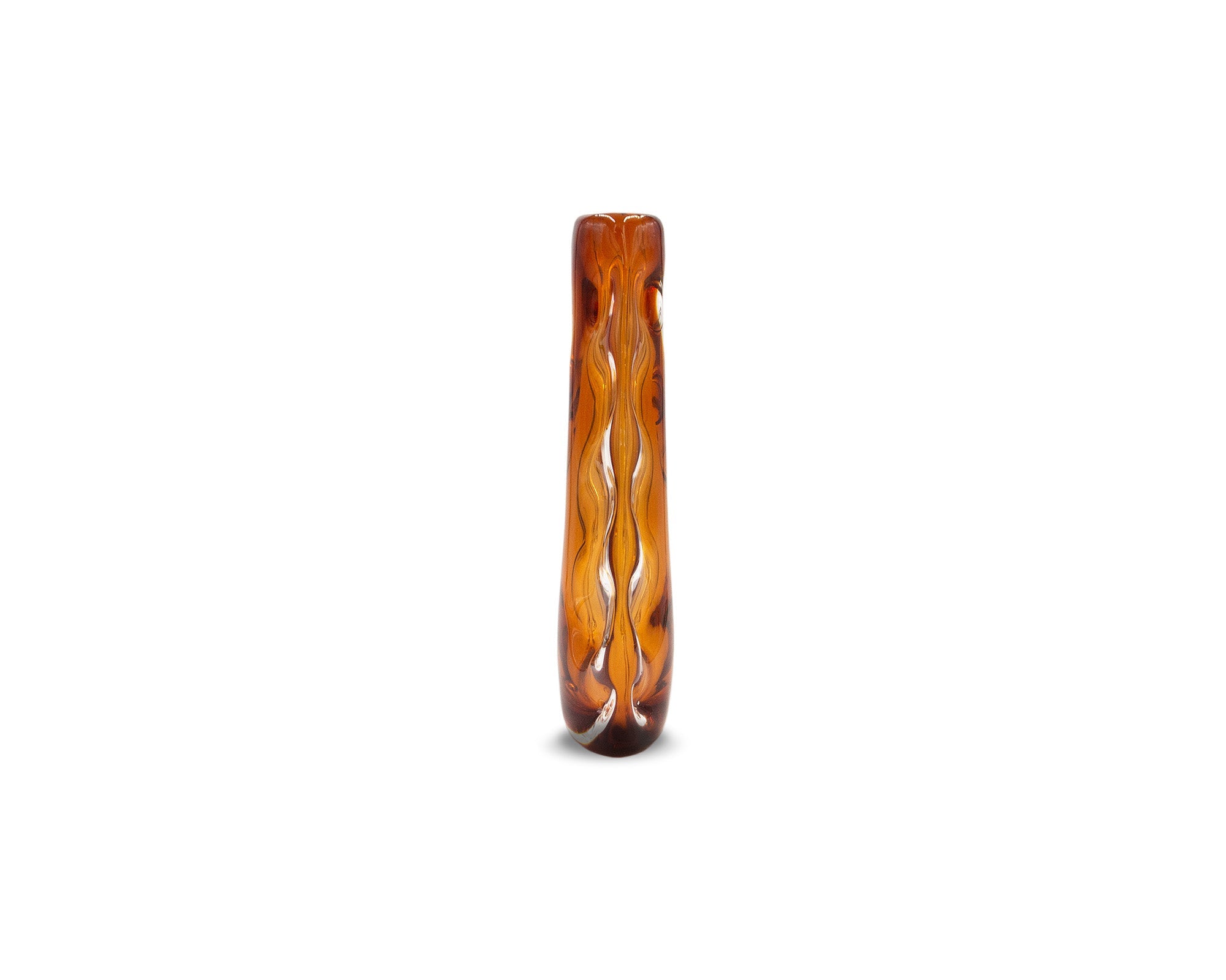 Astell Crystal Amber Vase - Small