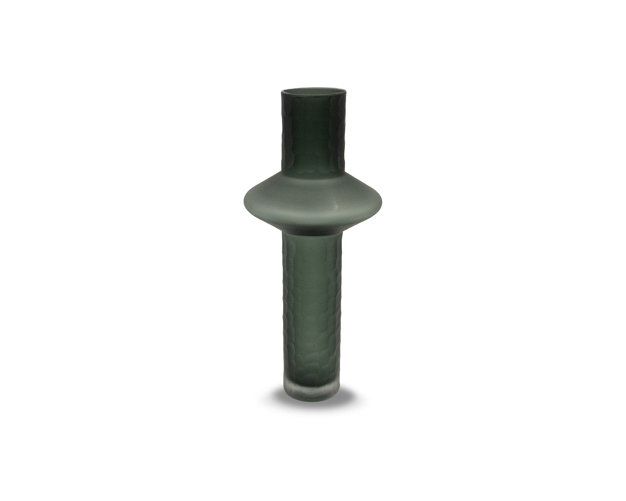 Rei Vase - Smoke Grey Glass