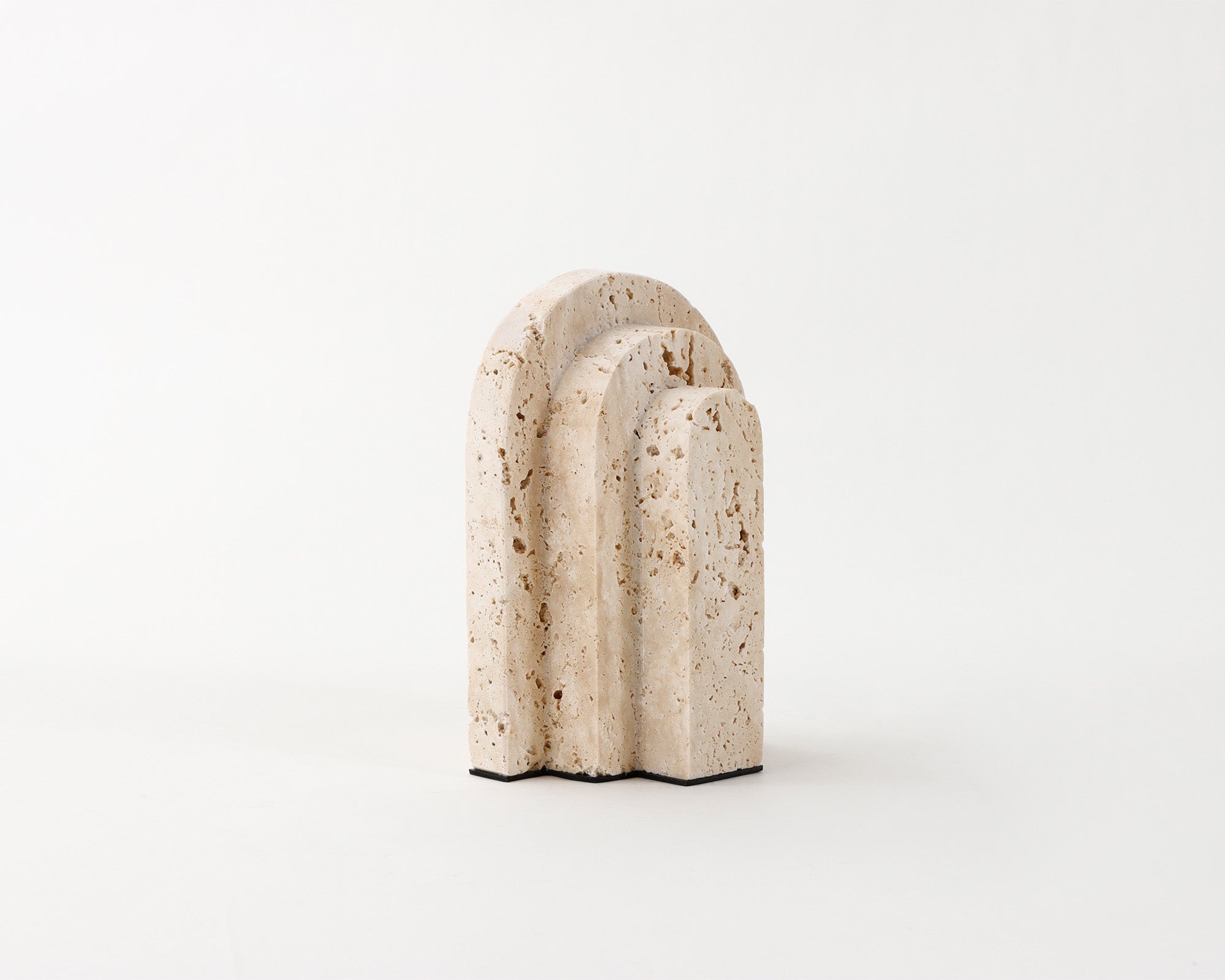 Empire Bookends - Beige Marble