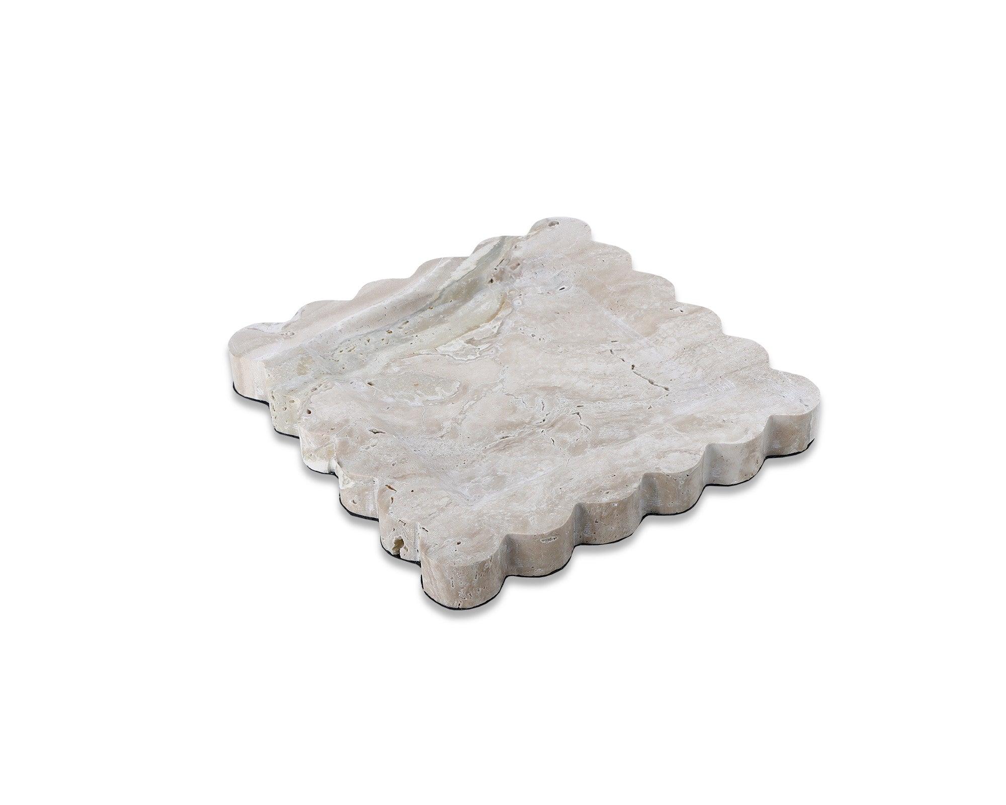 Aurelia Tray - Beige Travertine