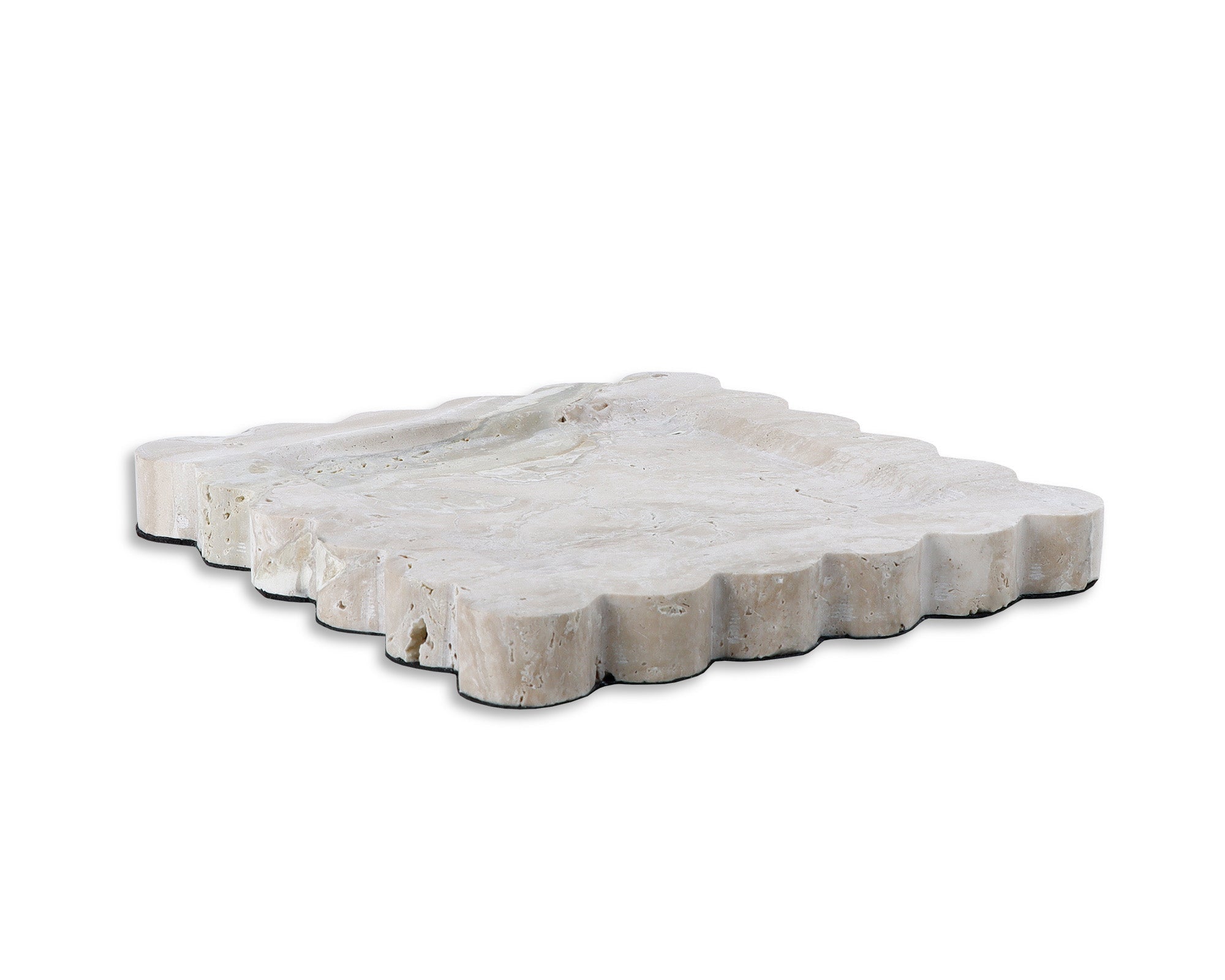 Aurelia Tray - Beige Travertine