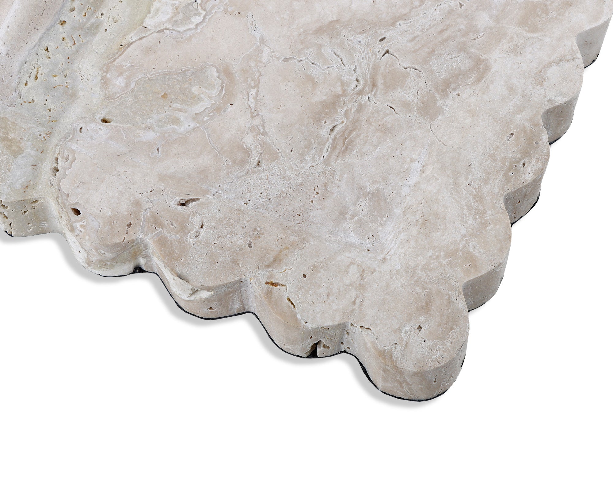 Aurelia Tray - Beige Travertine
