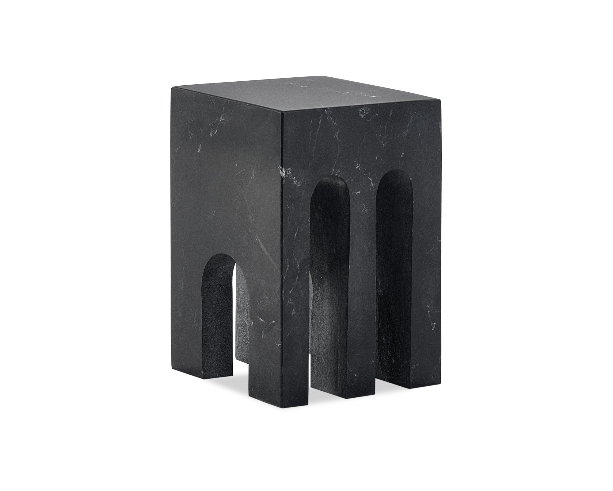 Blackthorn Sculpture - Black Marble