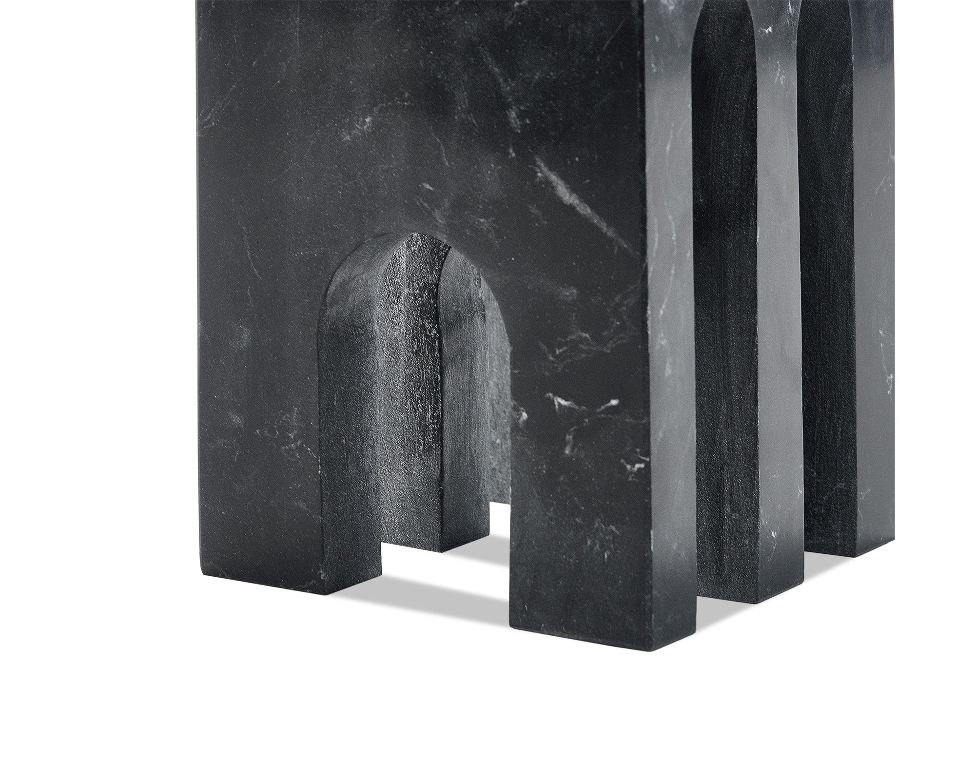 Blackthorn Sculpture - Black Marble